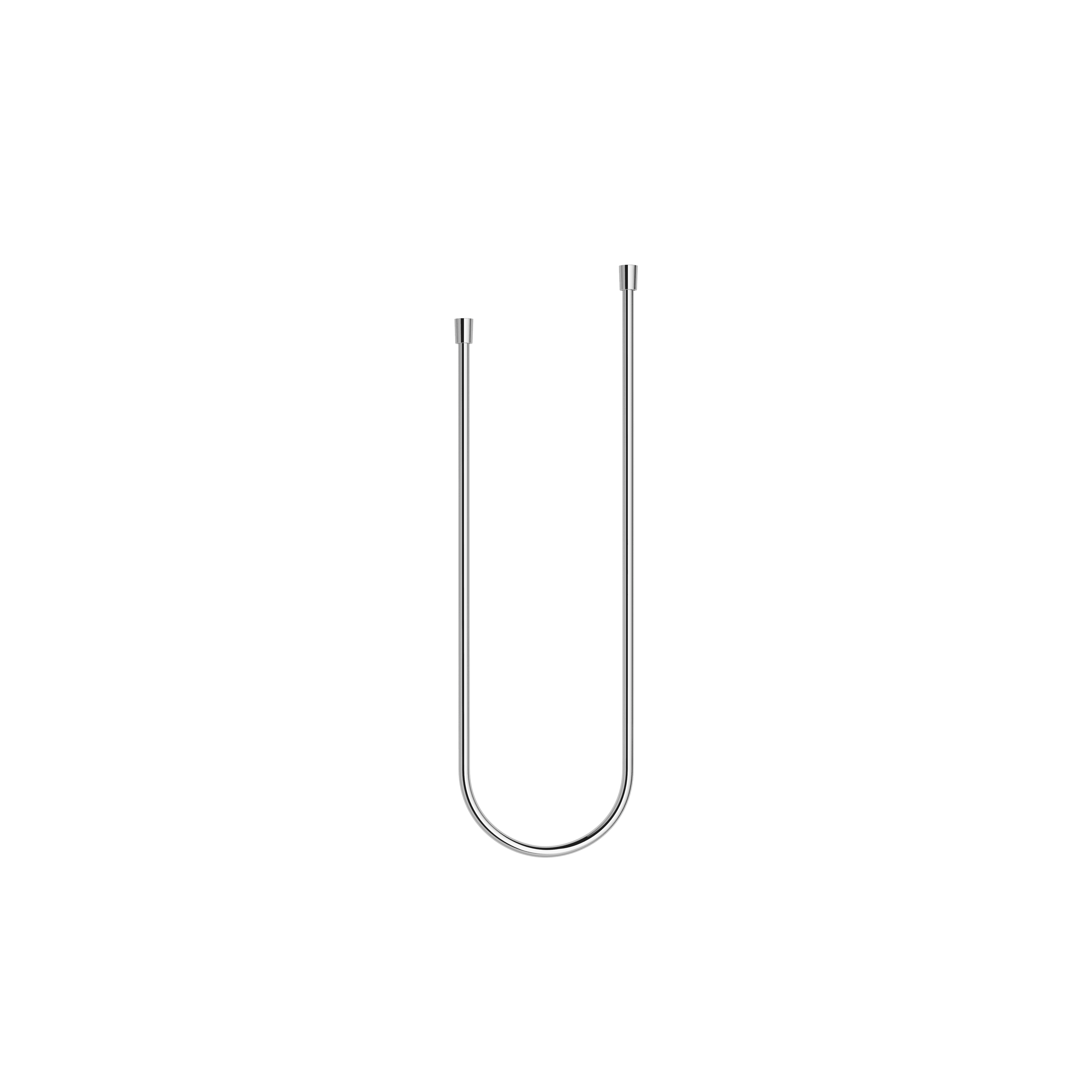 Plastic shower hose 1/2" x 1/2" x 1750 mm in Chrome