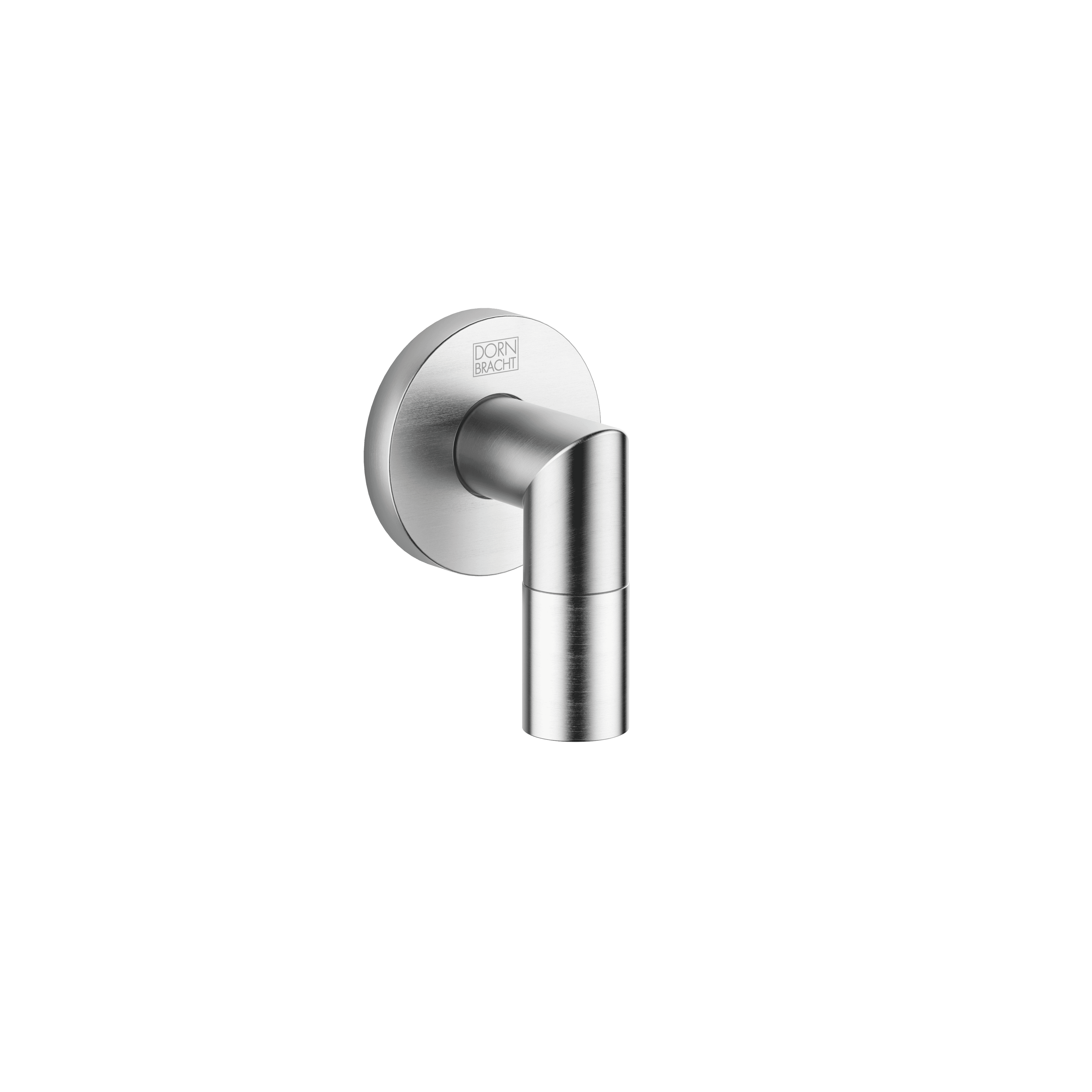 Wall elbow in Brushed Chrome