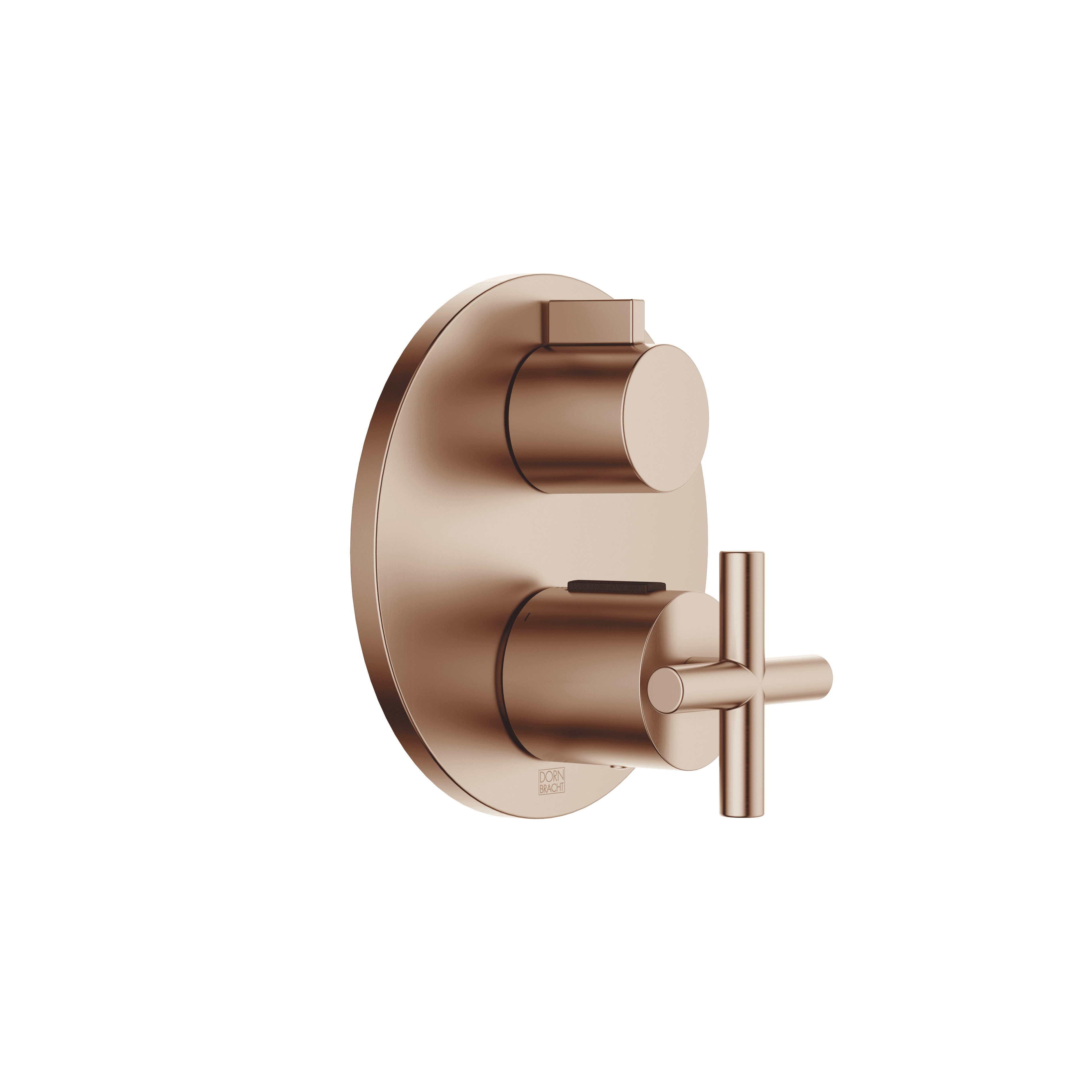 TARA Concealed thermostat with one function volume control in Brushed Bronze (PVD)