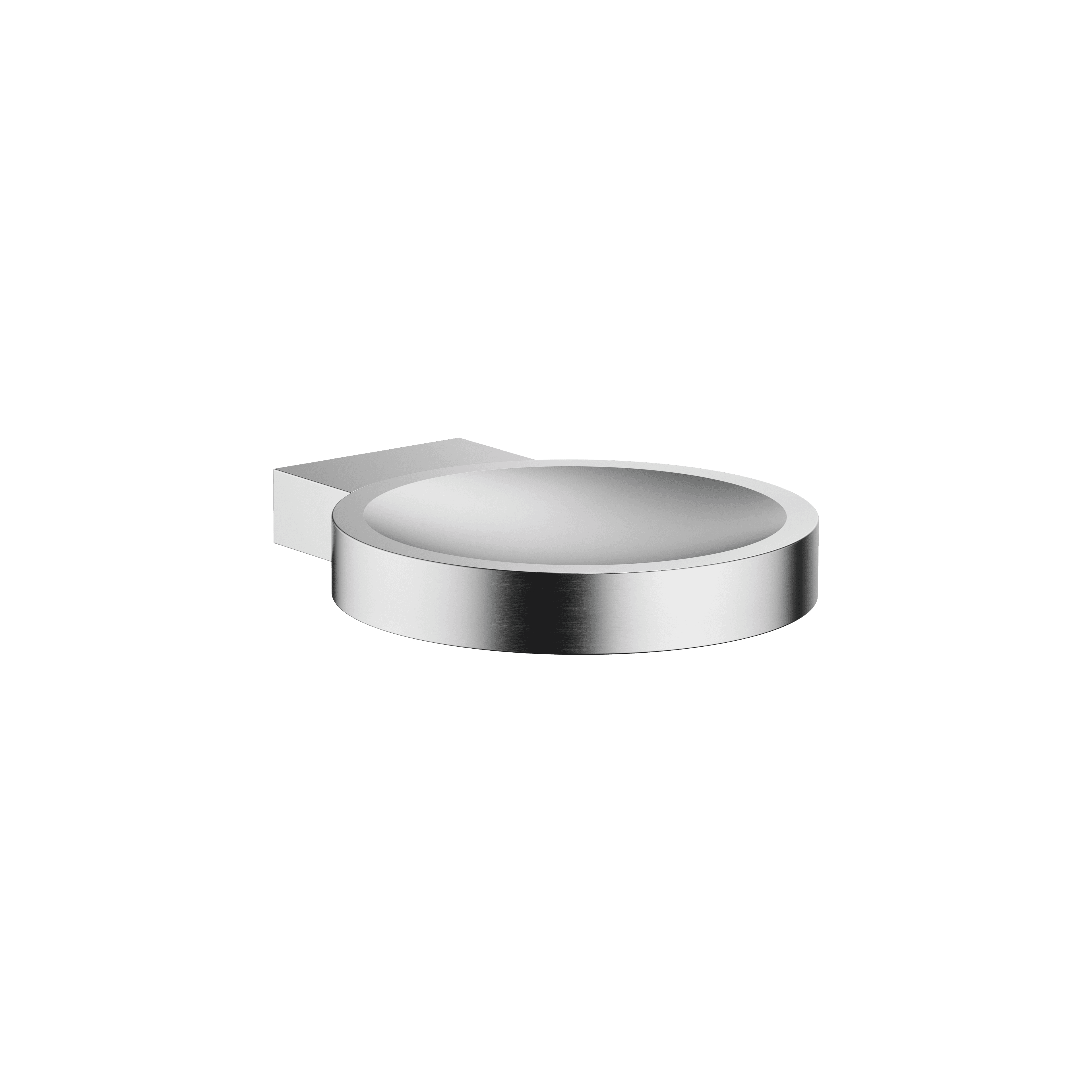 Soap dish wall model in Brushed Chrome