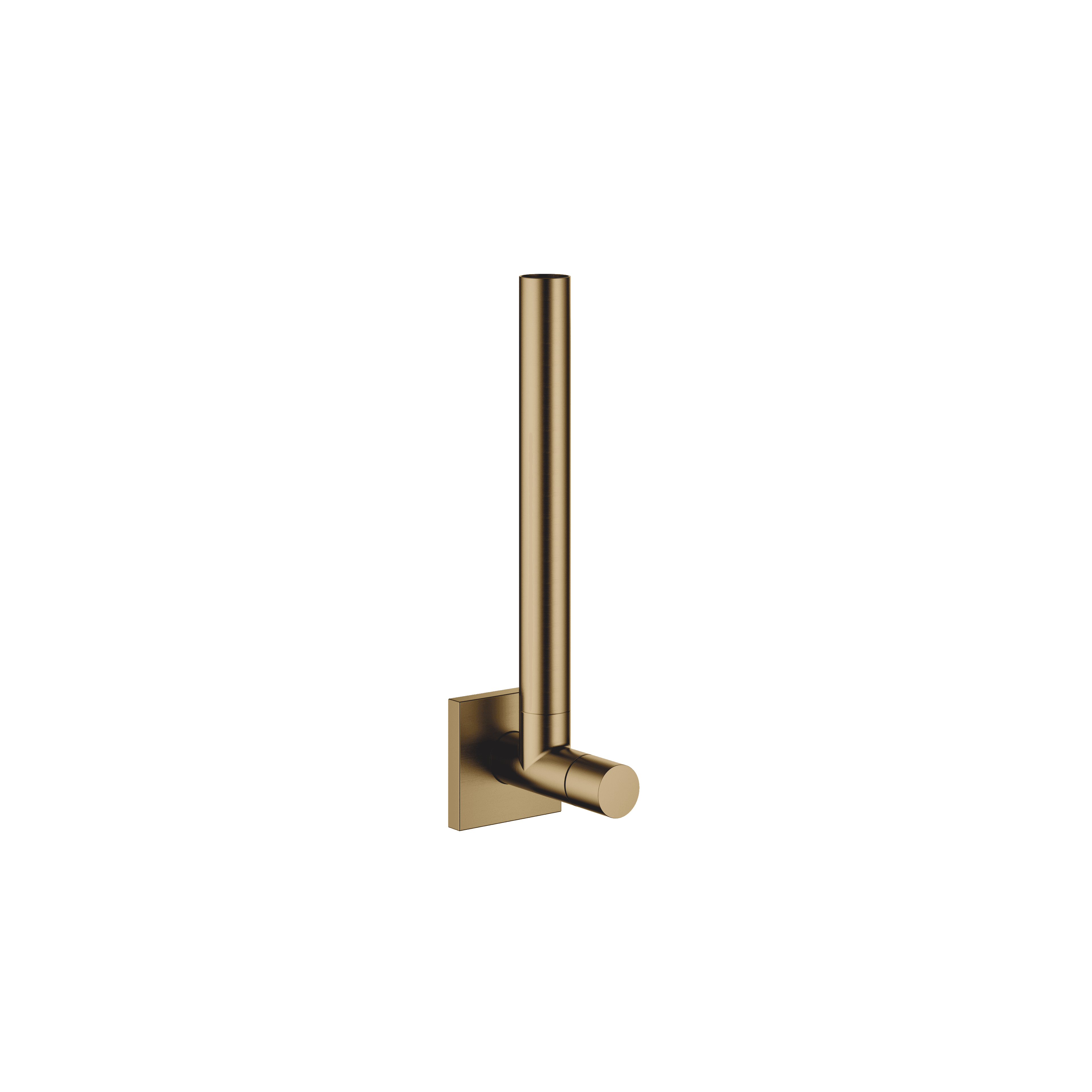 Angle valve in Brushed Dark Brass (PVD)