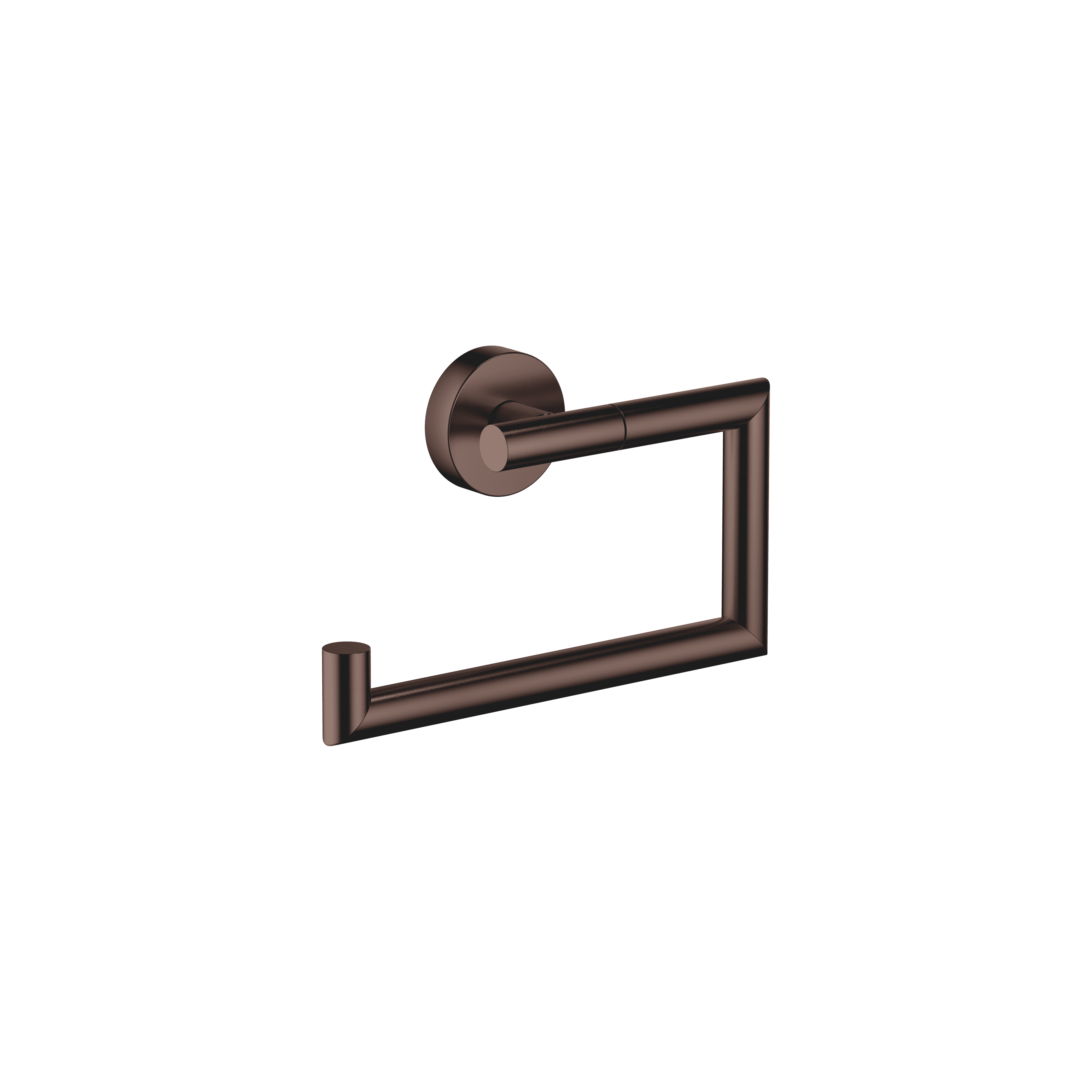 Tissue holder without cover in Brushed Dark Bronze (PVD)