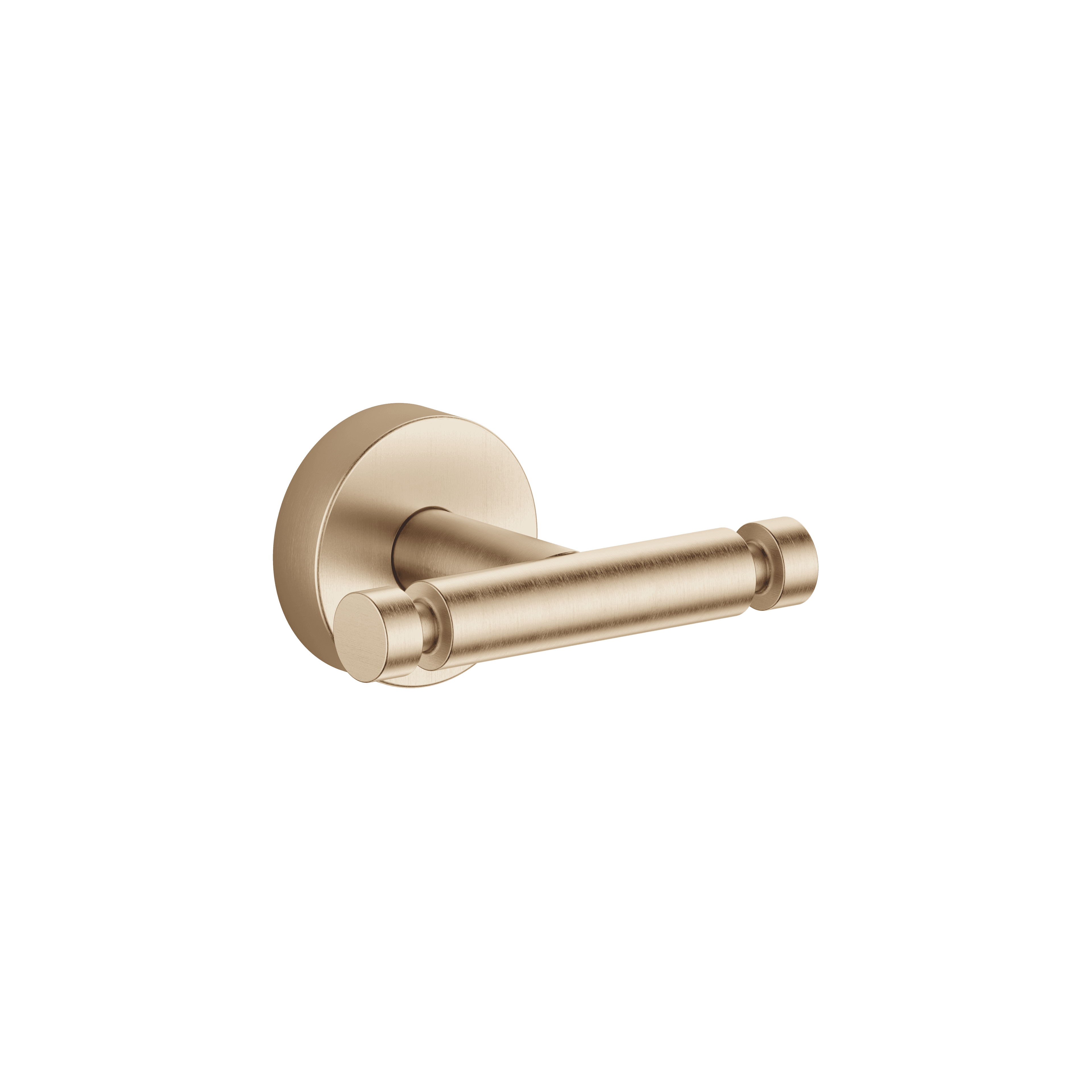 Hooks in two parts in Brushed Champagne (22kt Gold)