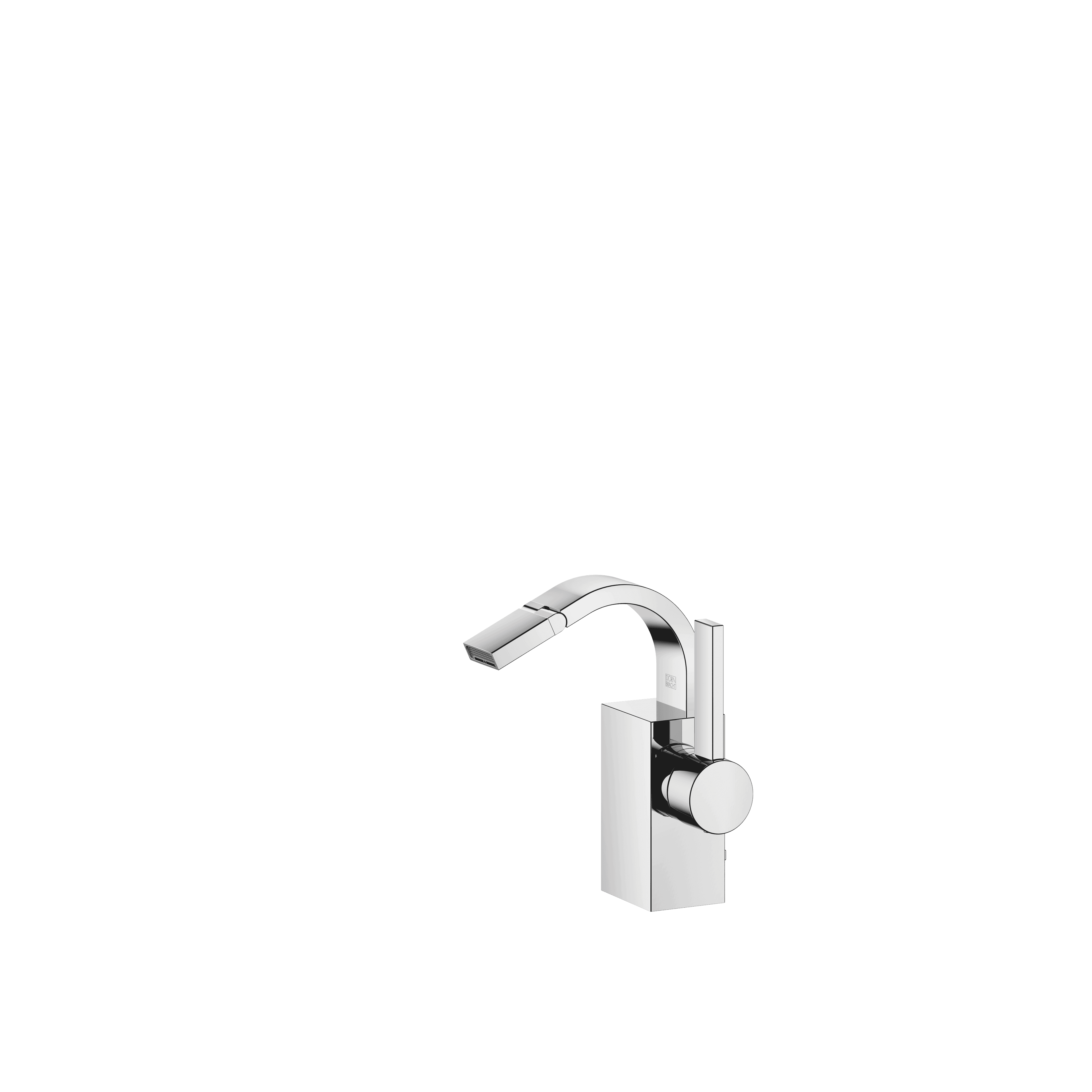 Single-lever bidet mixer with pop-up waste
