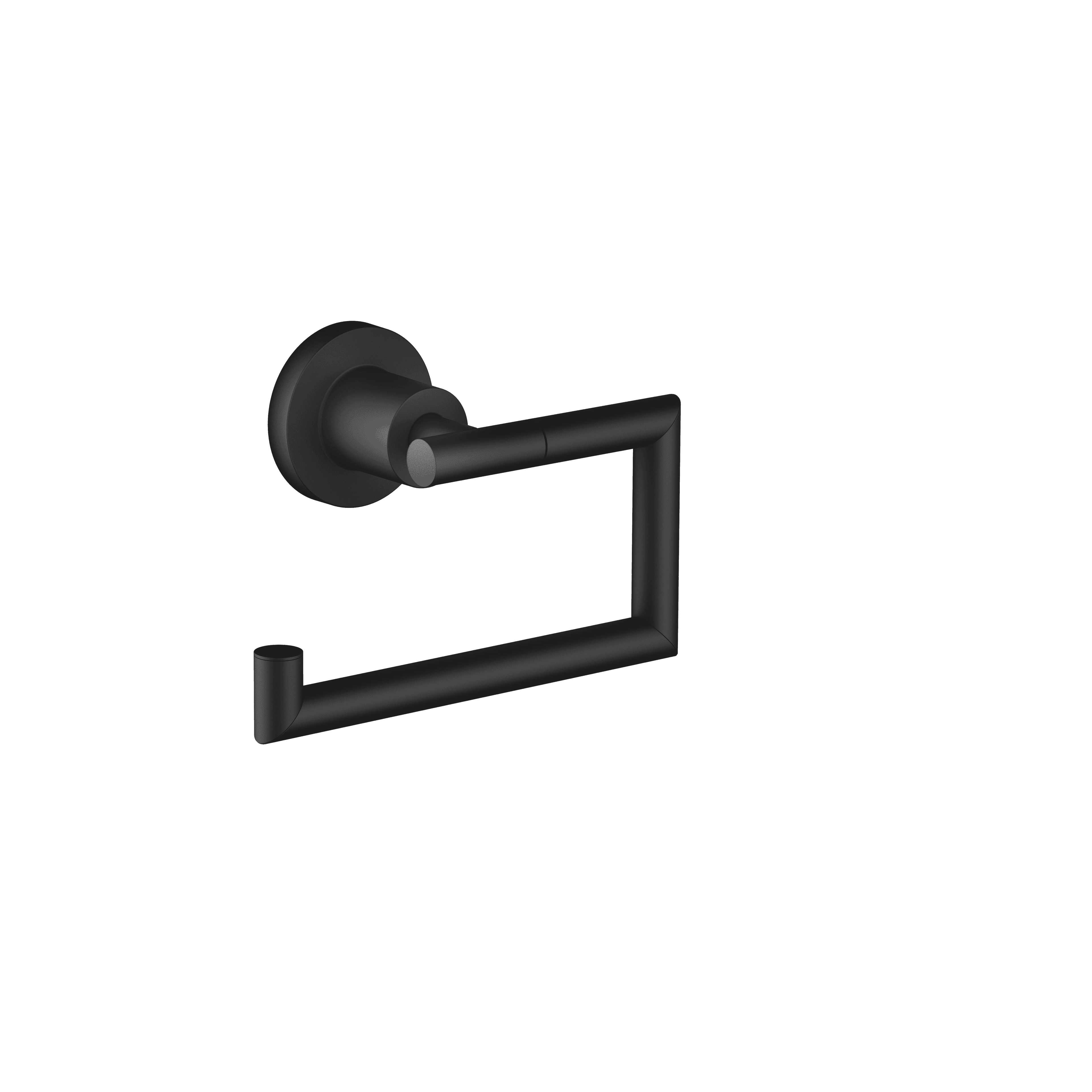 TARA Tissue holder without cover in Matte Black