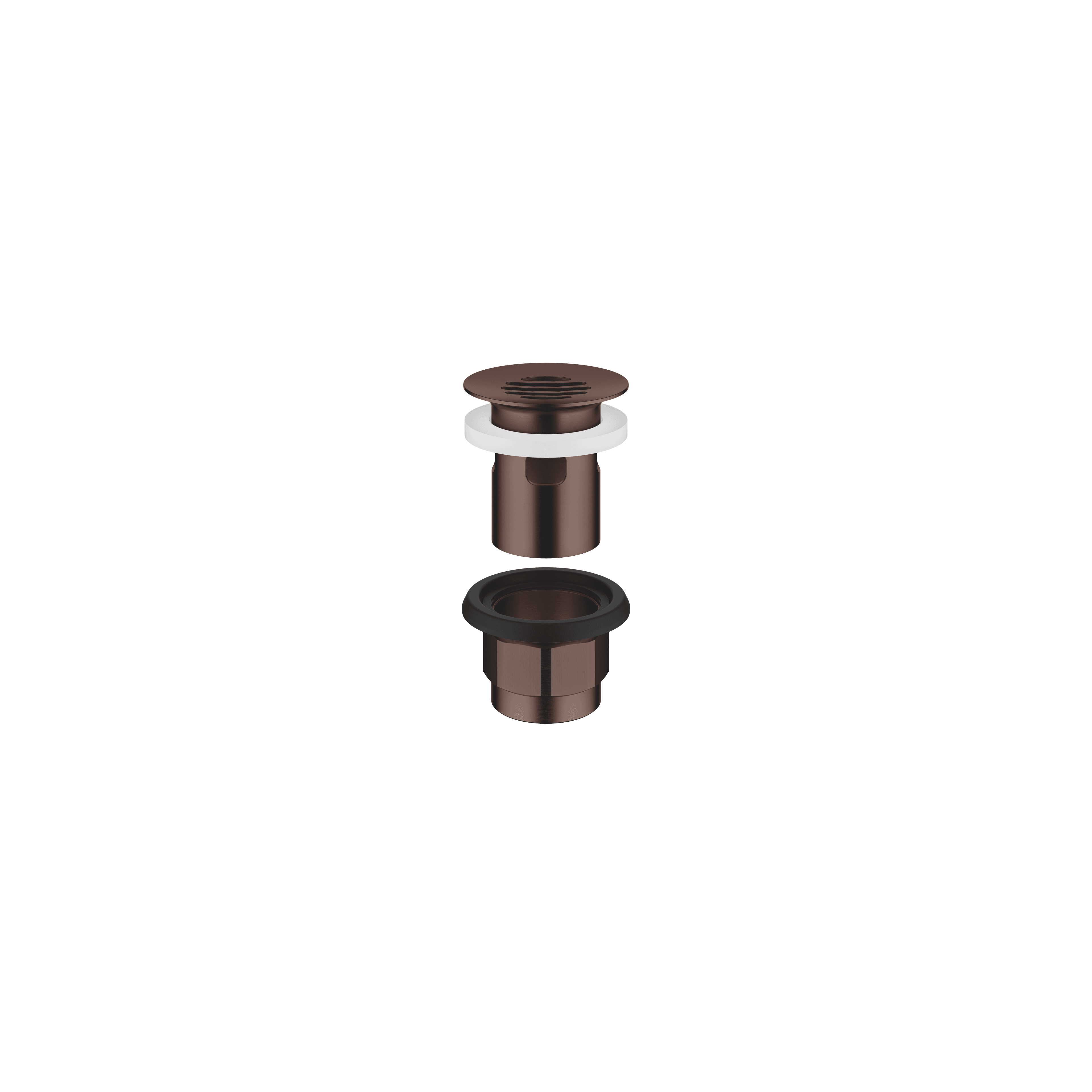 Grated waste 1 1/4" in Brushed Dark Bronze (PVD)