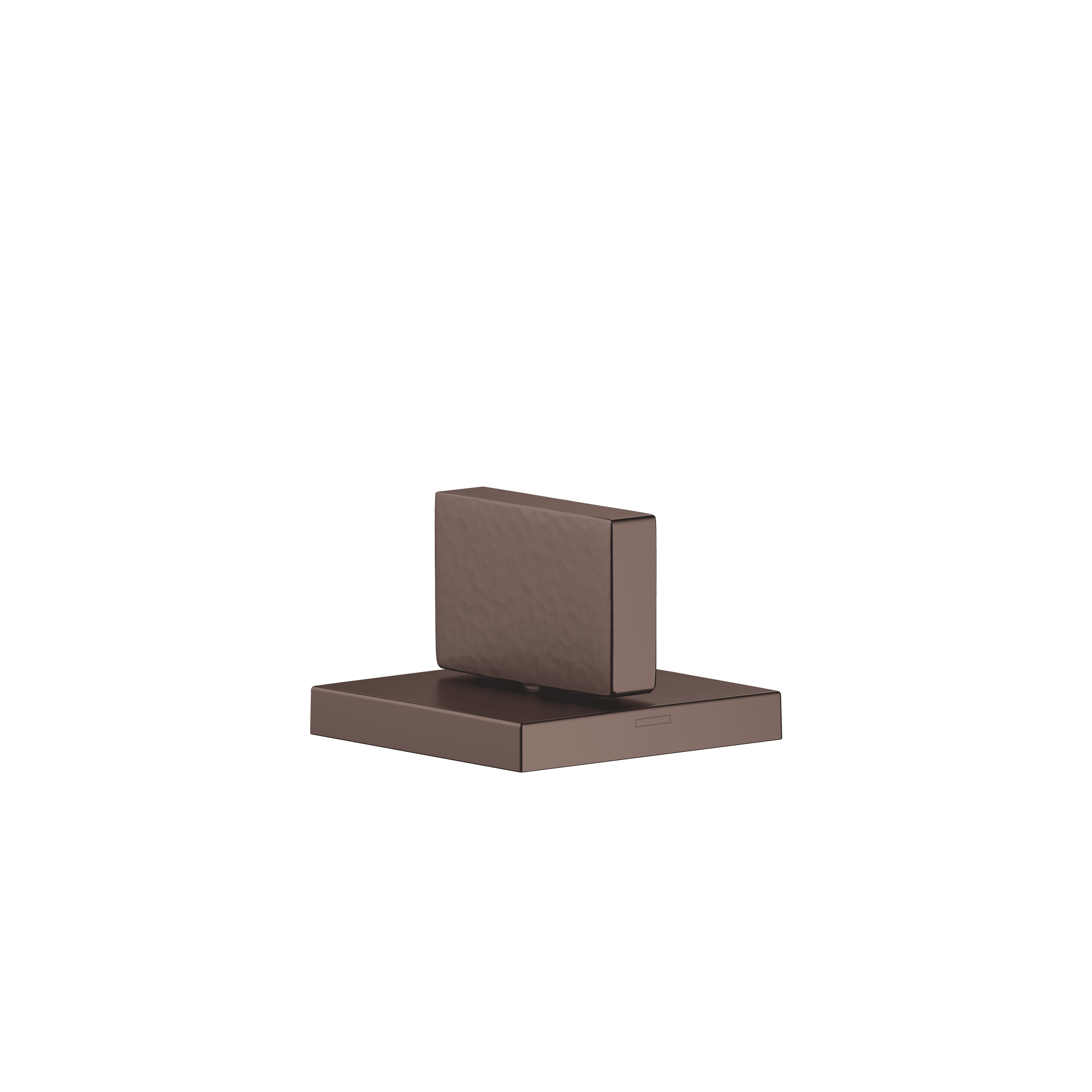 MEM Deck valve clockwise closing cold in Brushed Dark Bronze (PVD)