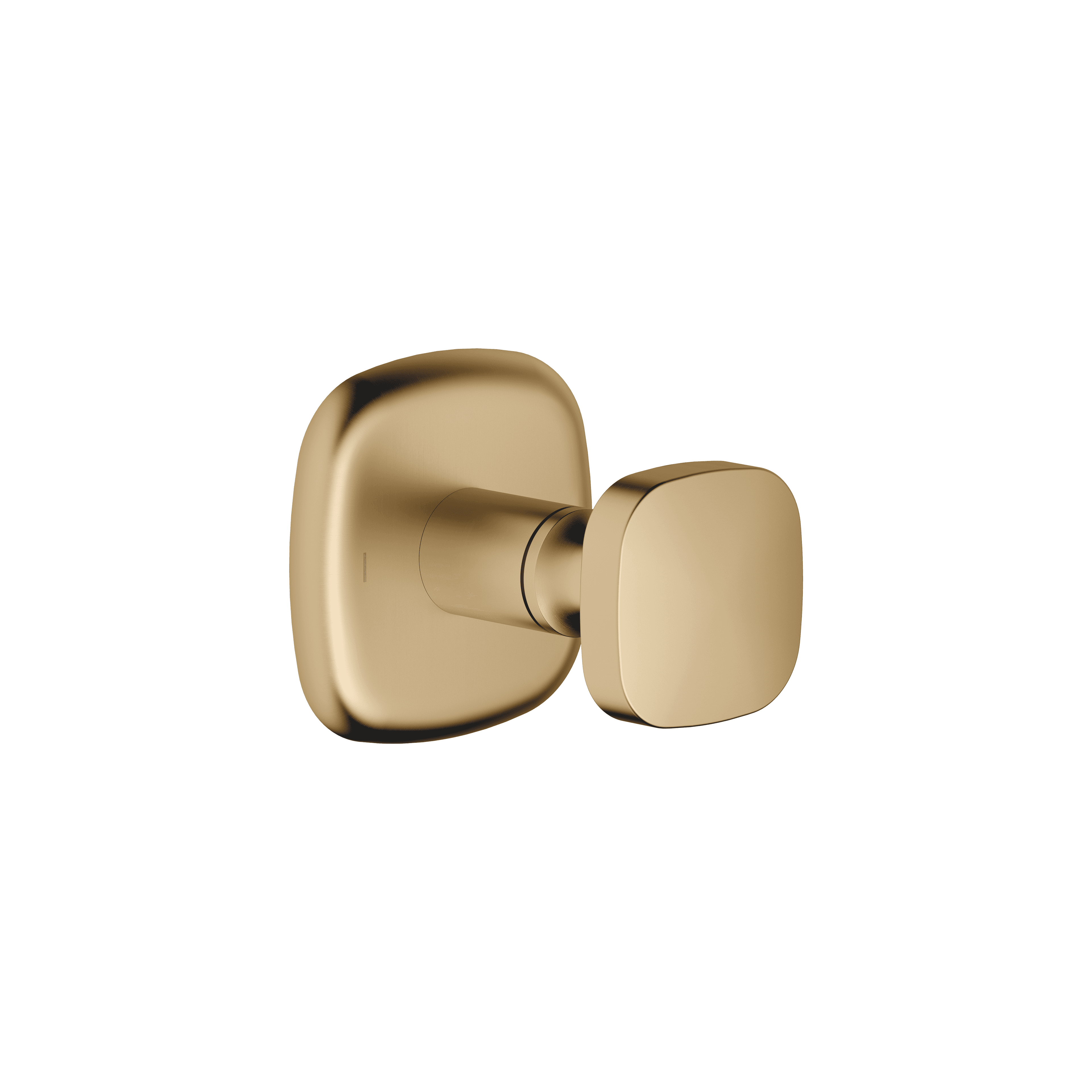 COYA Concealed two-way diverter in Brushed Dark Brass (PVD)