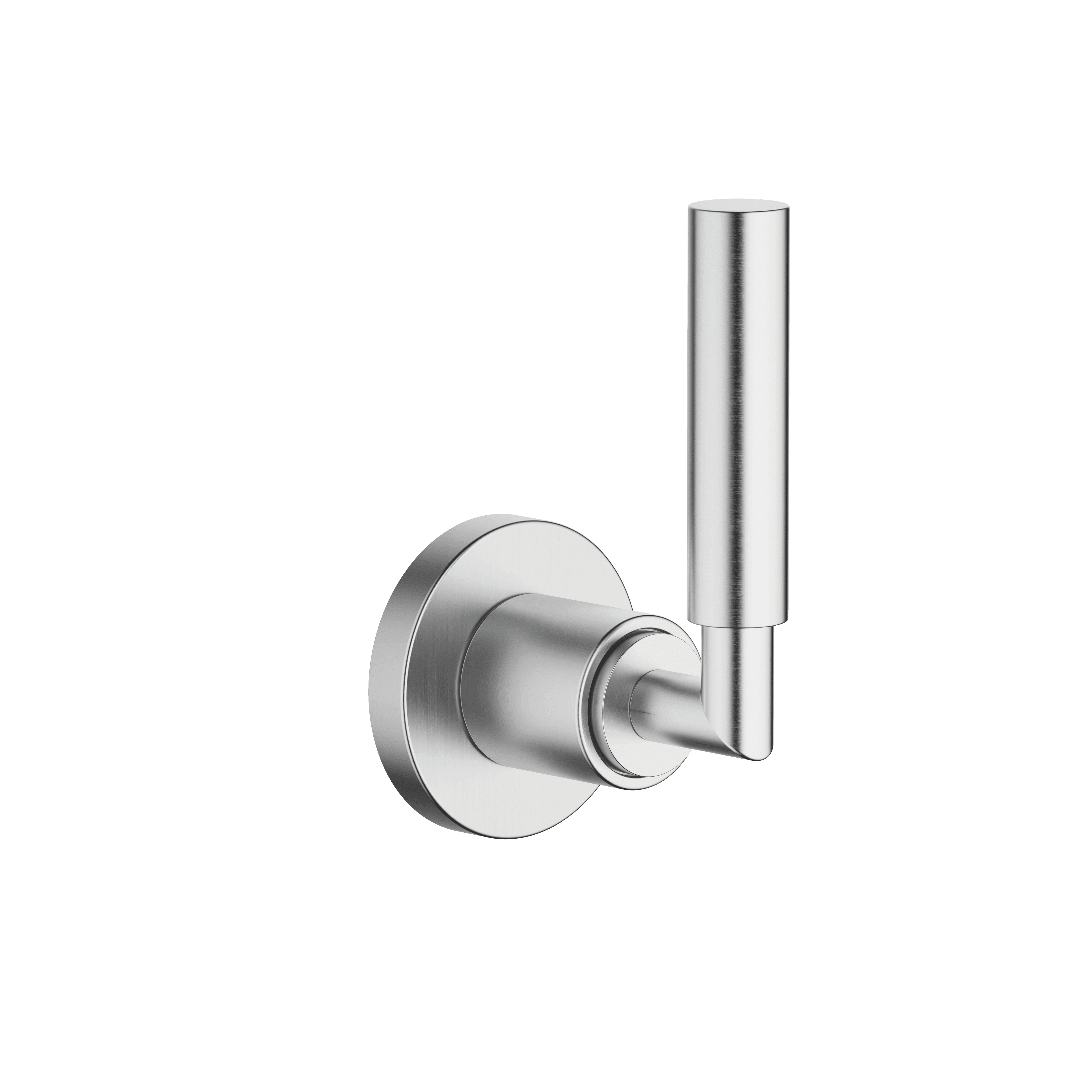 TARA Wall valve clockwise closing 3/4" in Brushed Chrome