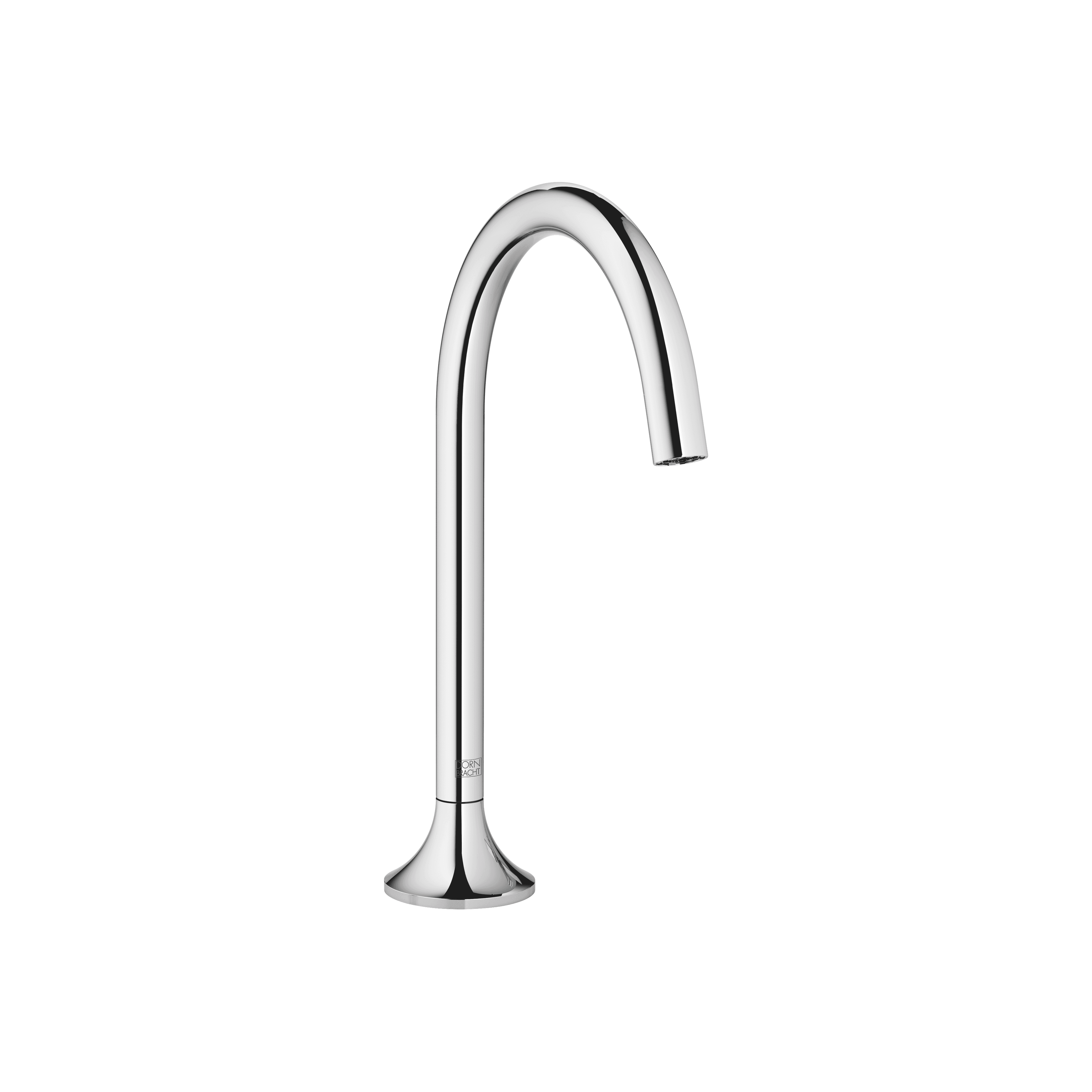 VAIA Deck-mounted basin spout without pop-up waste in Chrome