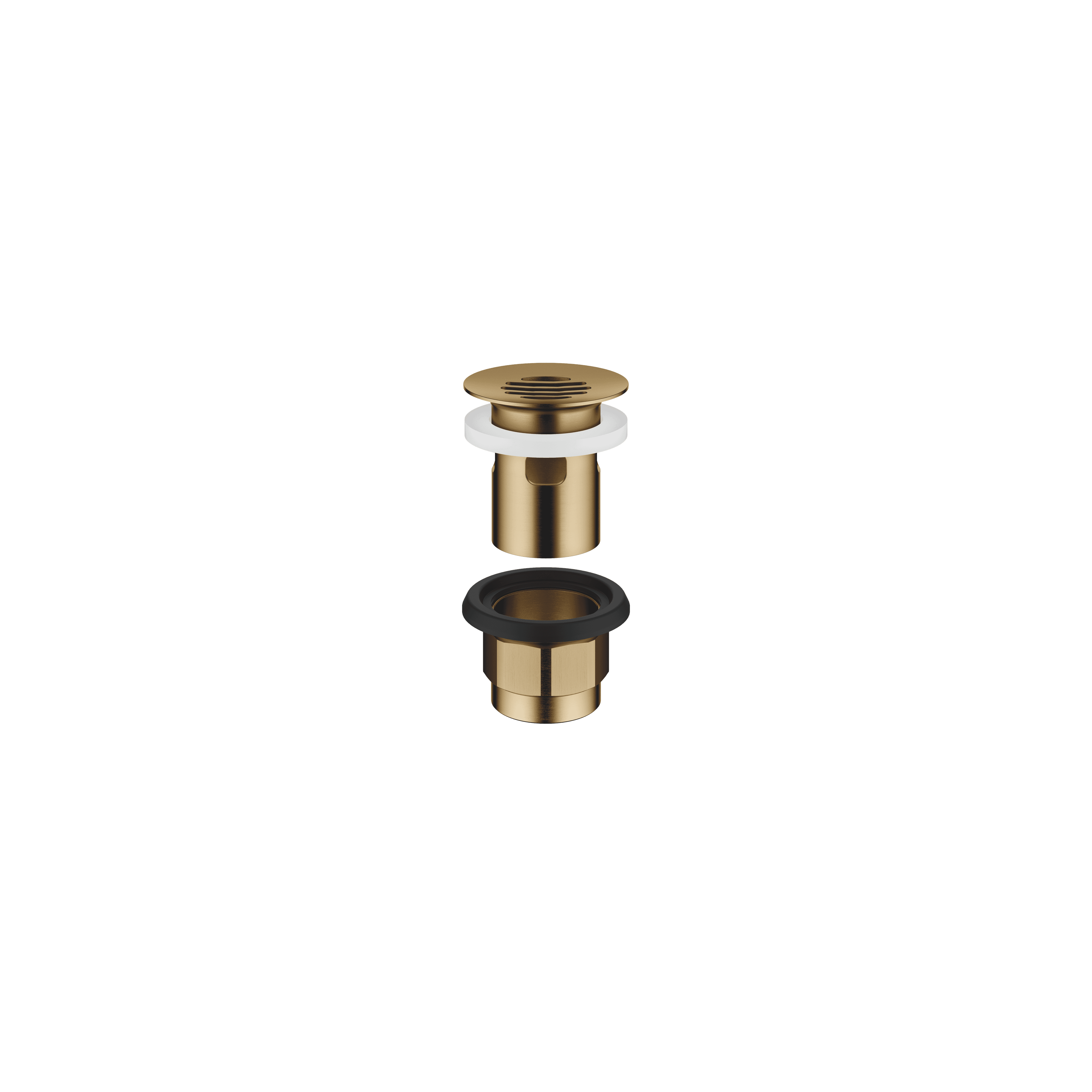 Grated waste 1 1/4" in Brushed Dark Brass (PVD)