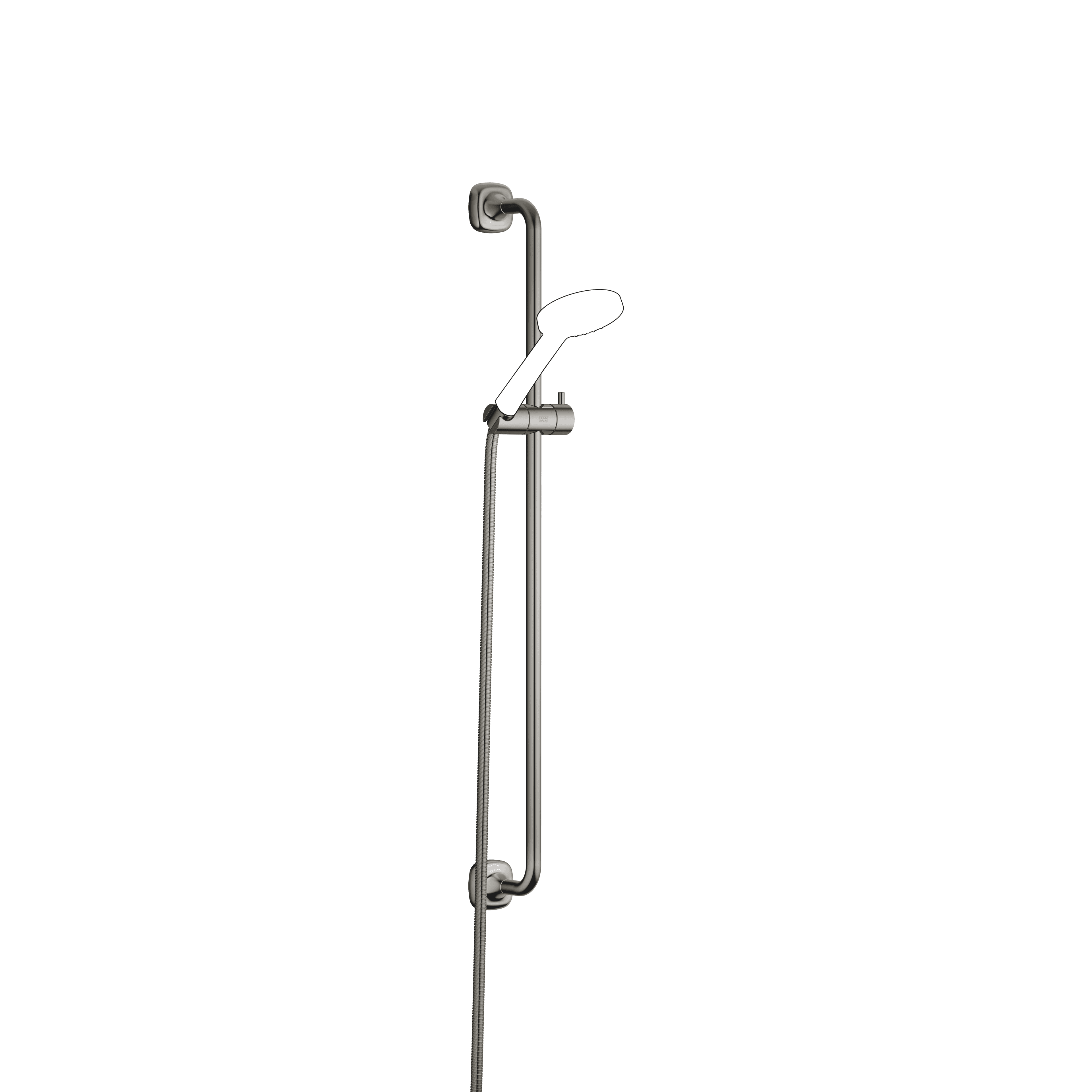 COYA Shower set without hand shower in Dark Chrome