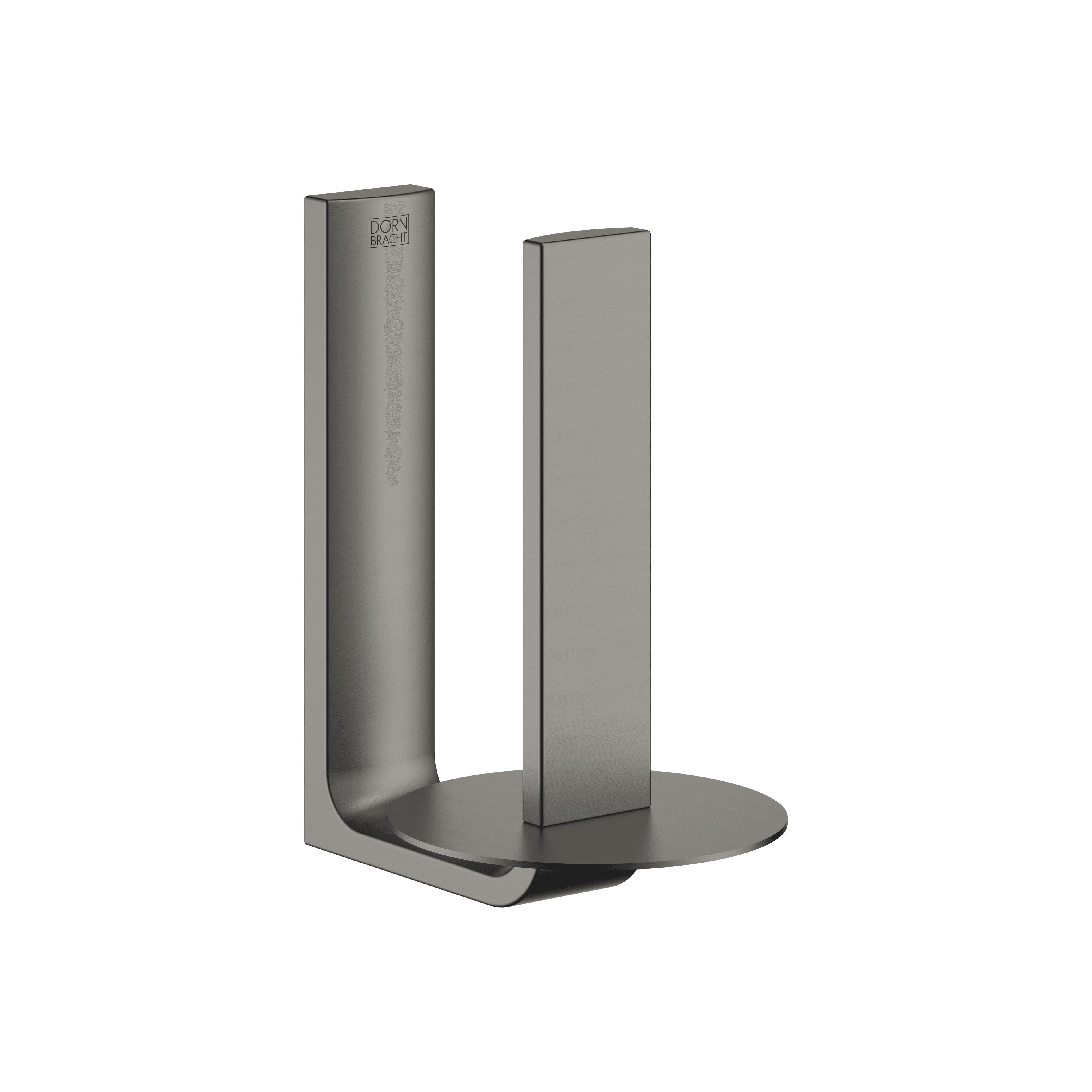 Reserve tissue holder in Brushed Dark Platinum