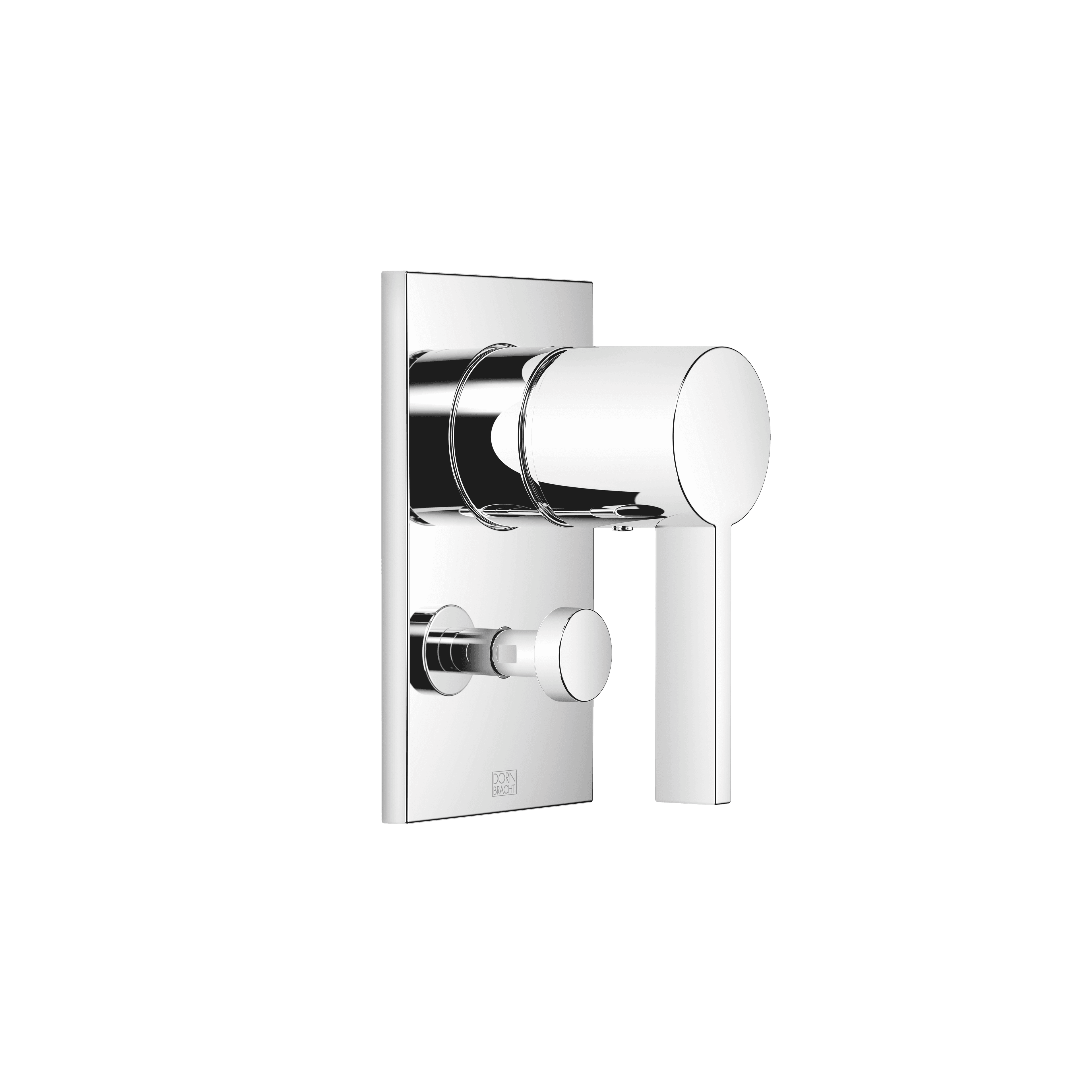 Concealed single-lever mixer with diverter in Chrome