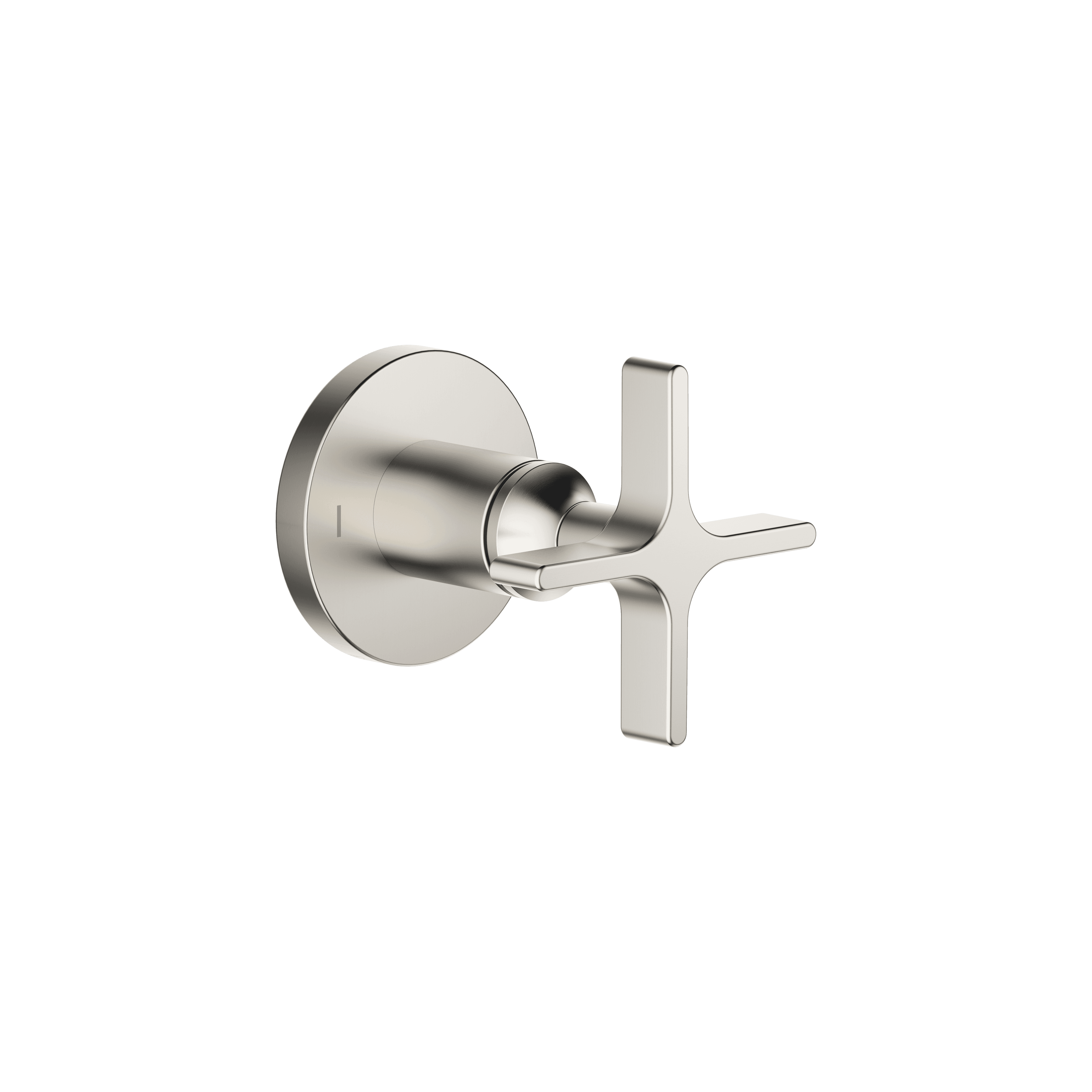 VAIA Concealed two-way diverter in Brushed Platinum