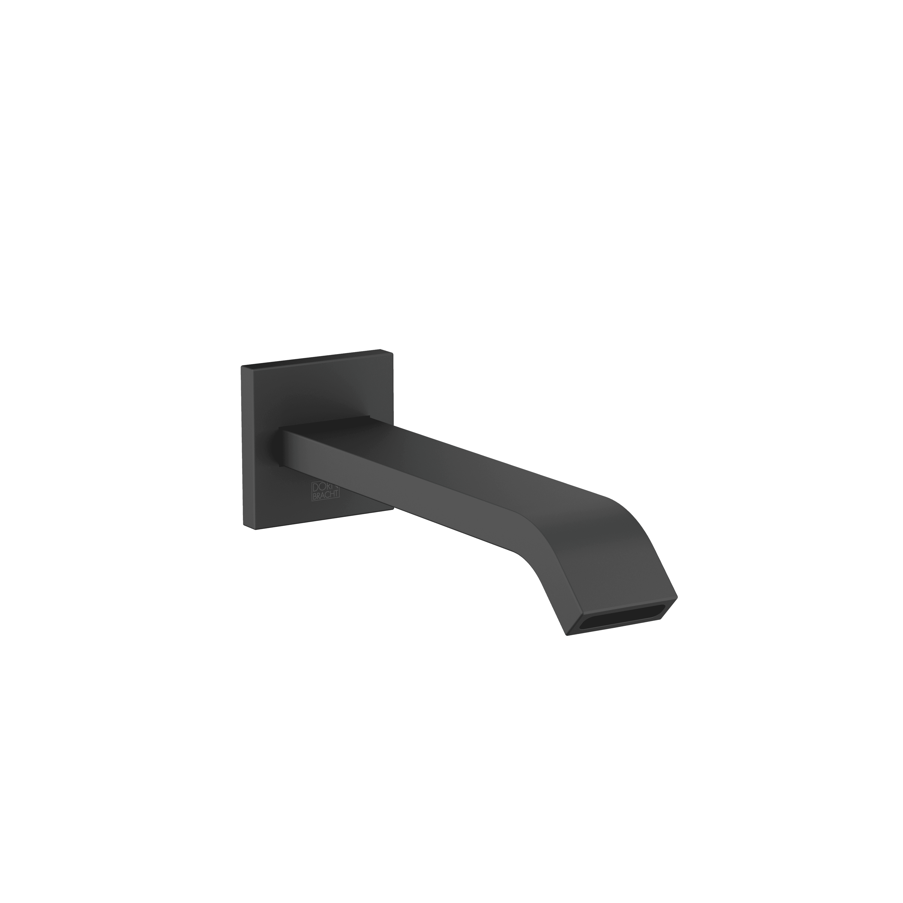 IMO Bath spout for wall mounting in Matte Black