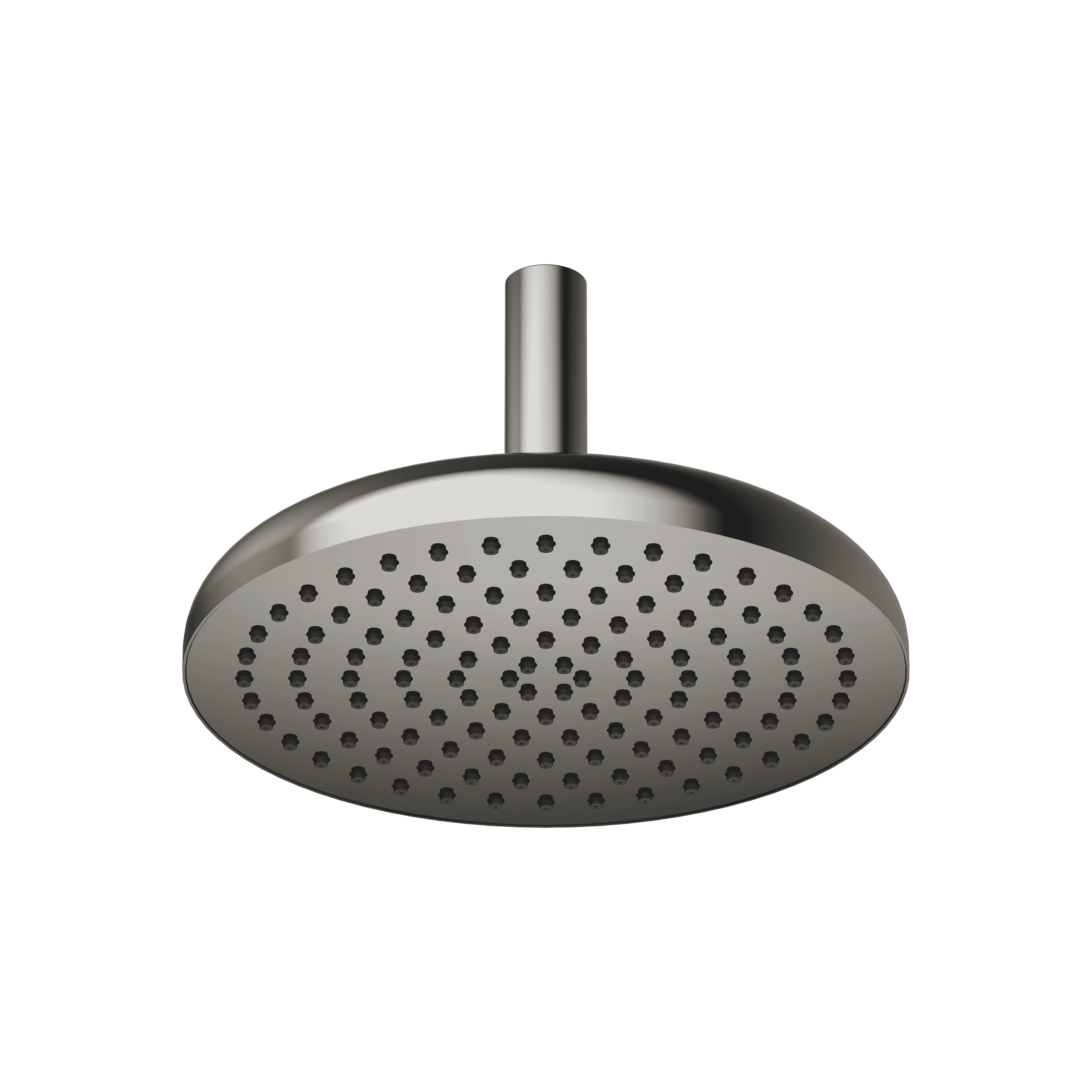 Rain shower with ceiling fixing FlowReduce in Dark Chrome