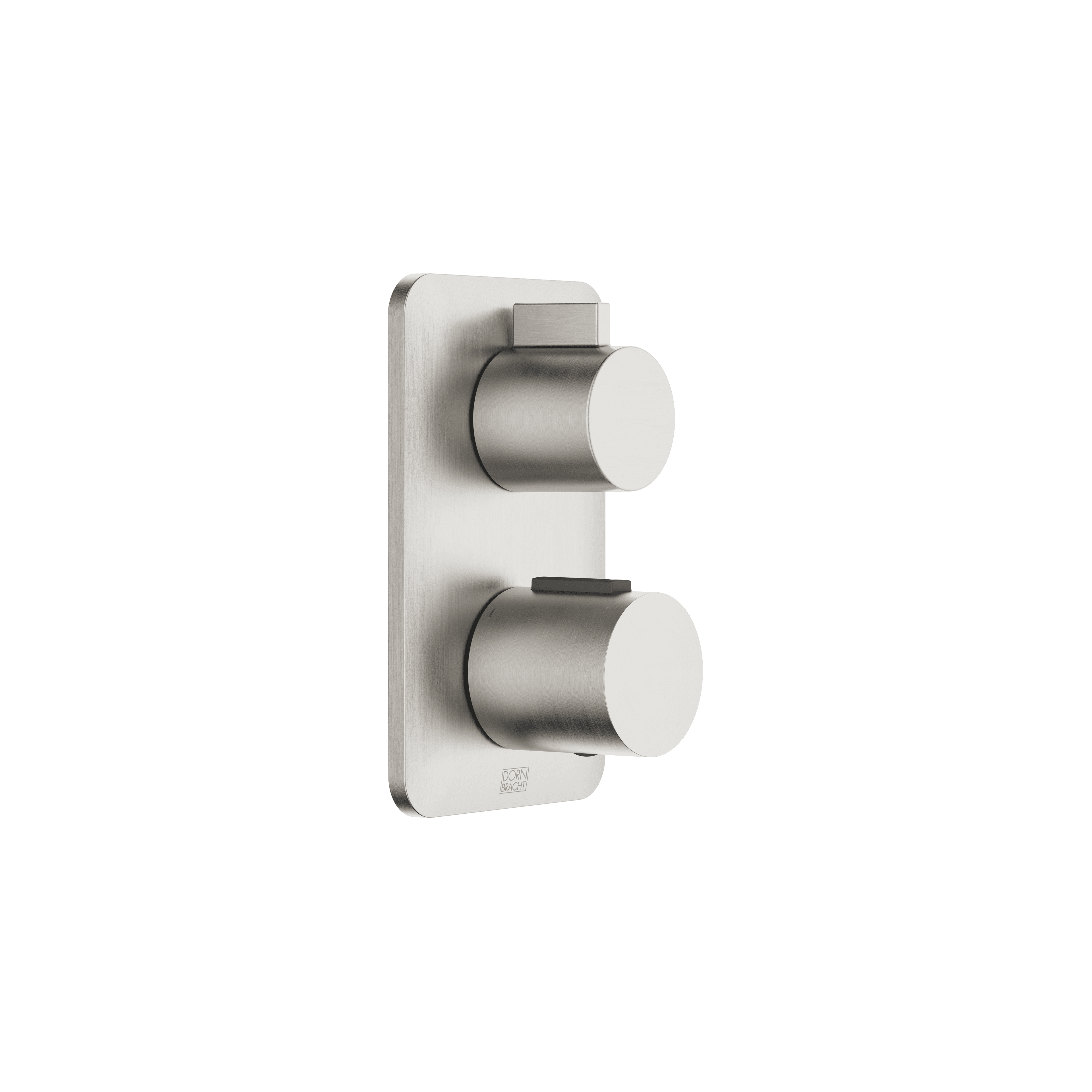 LISSÉ Concealed thermostat with one function volume control in Brushed Platinum