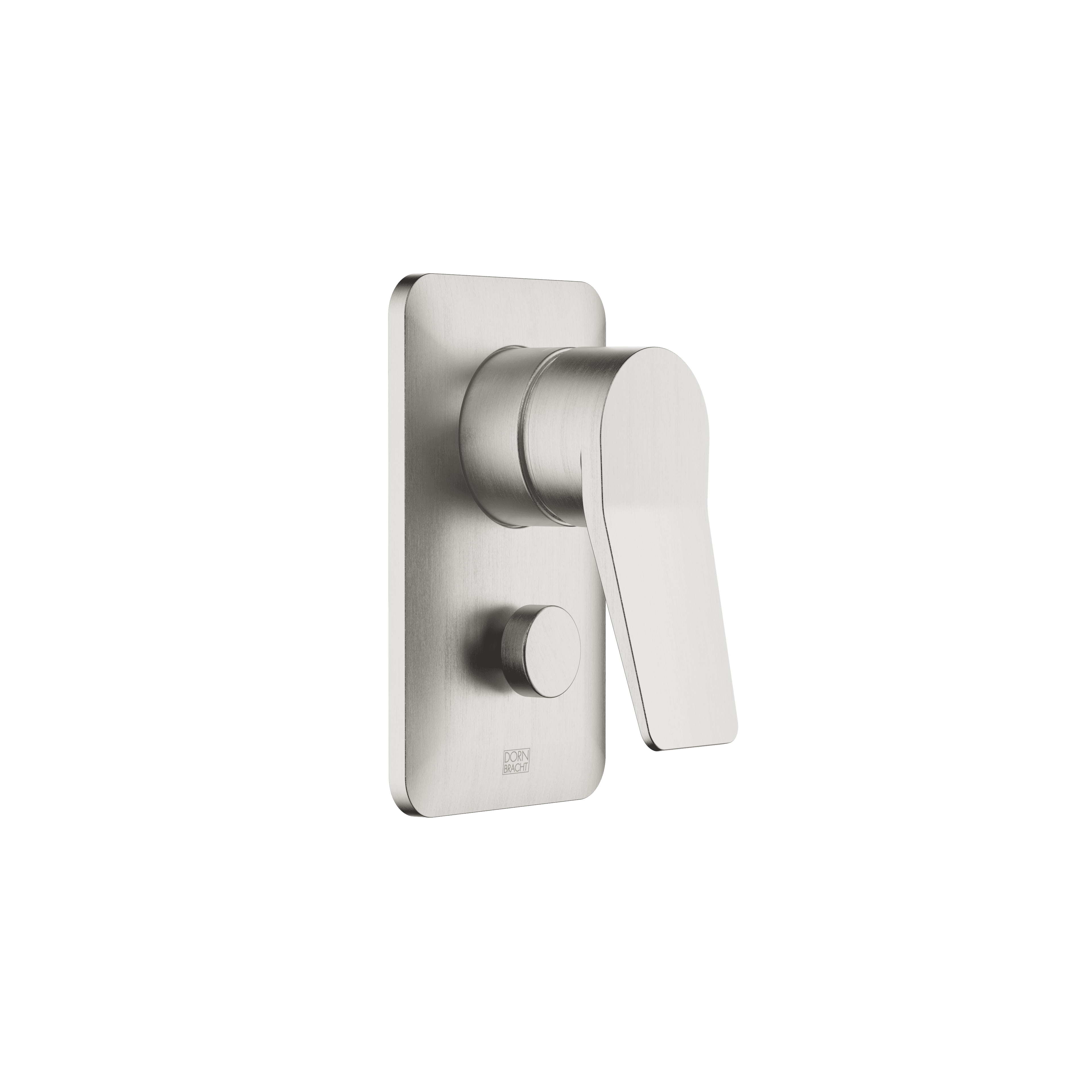 LISSÉ Concealed single-lever mixer with diverter in Brushed Platinum