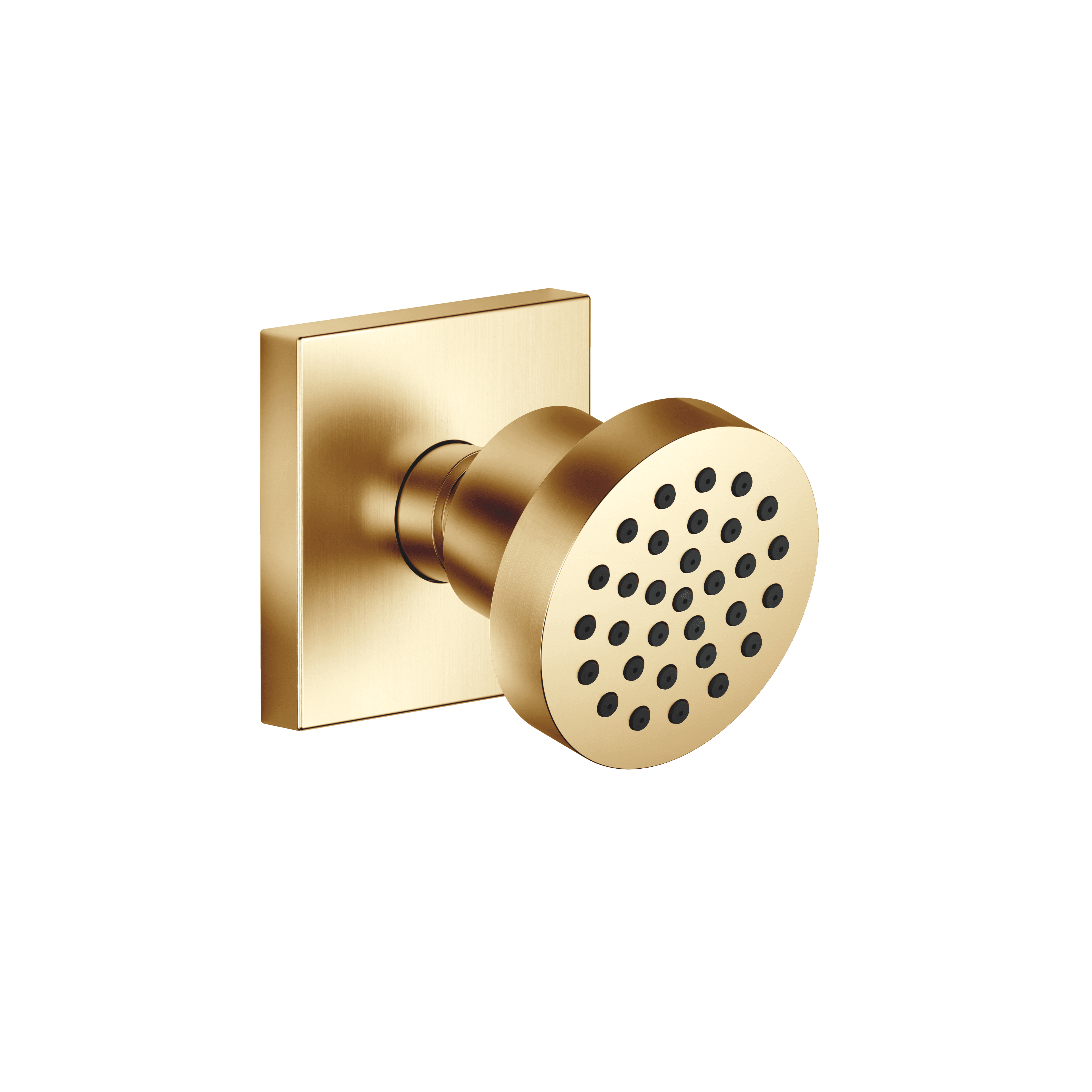 Body spray without volume control FlowReduce in Brushed Durabrass (23kt Gold)
