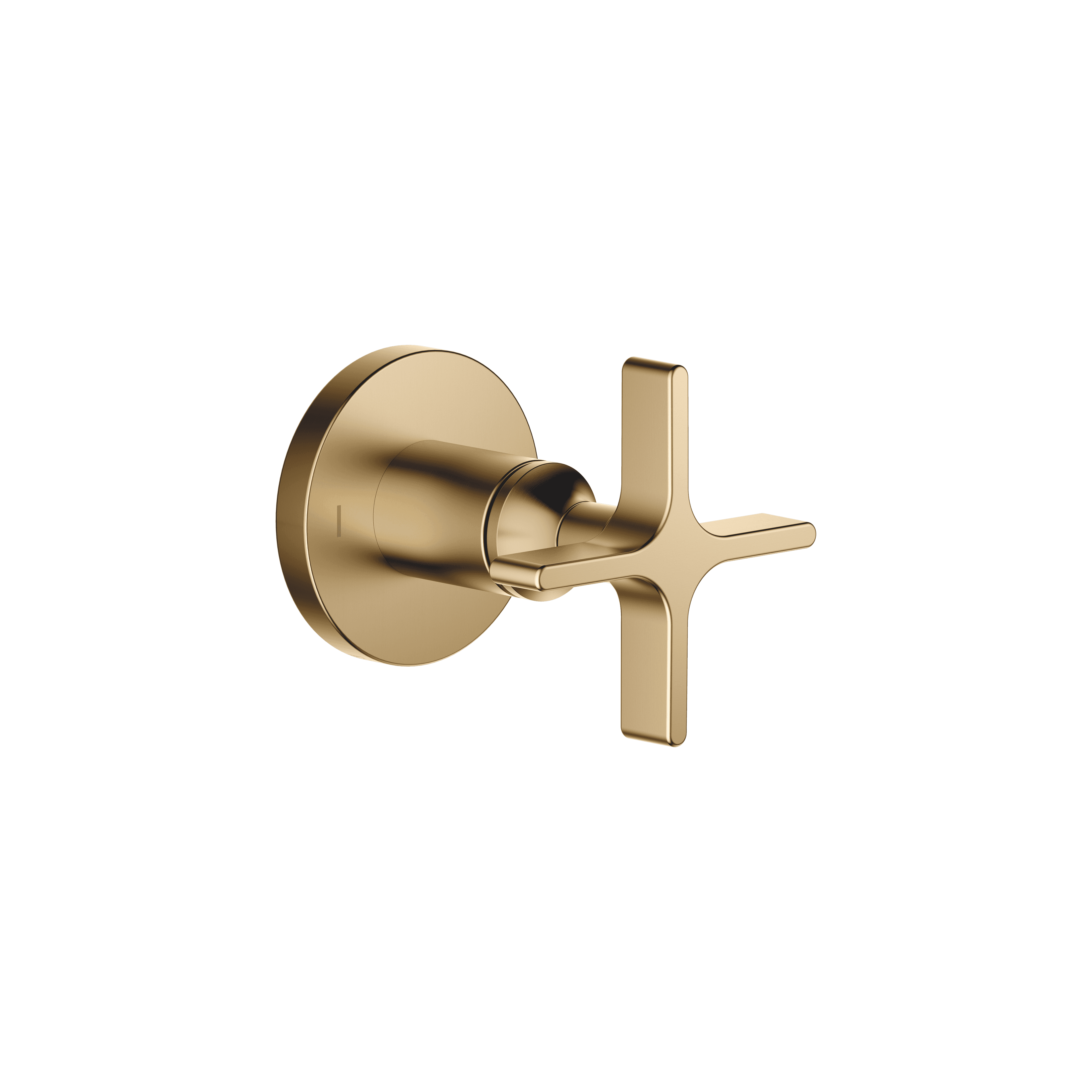 VAIA Concealed two-way diverter in Brushed Dark Brass (PVD)