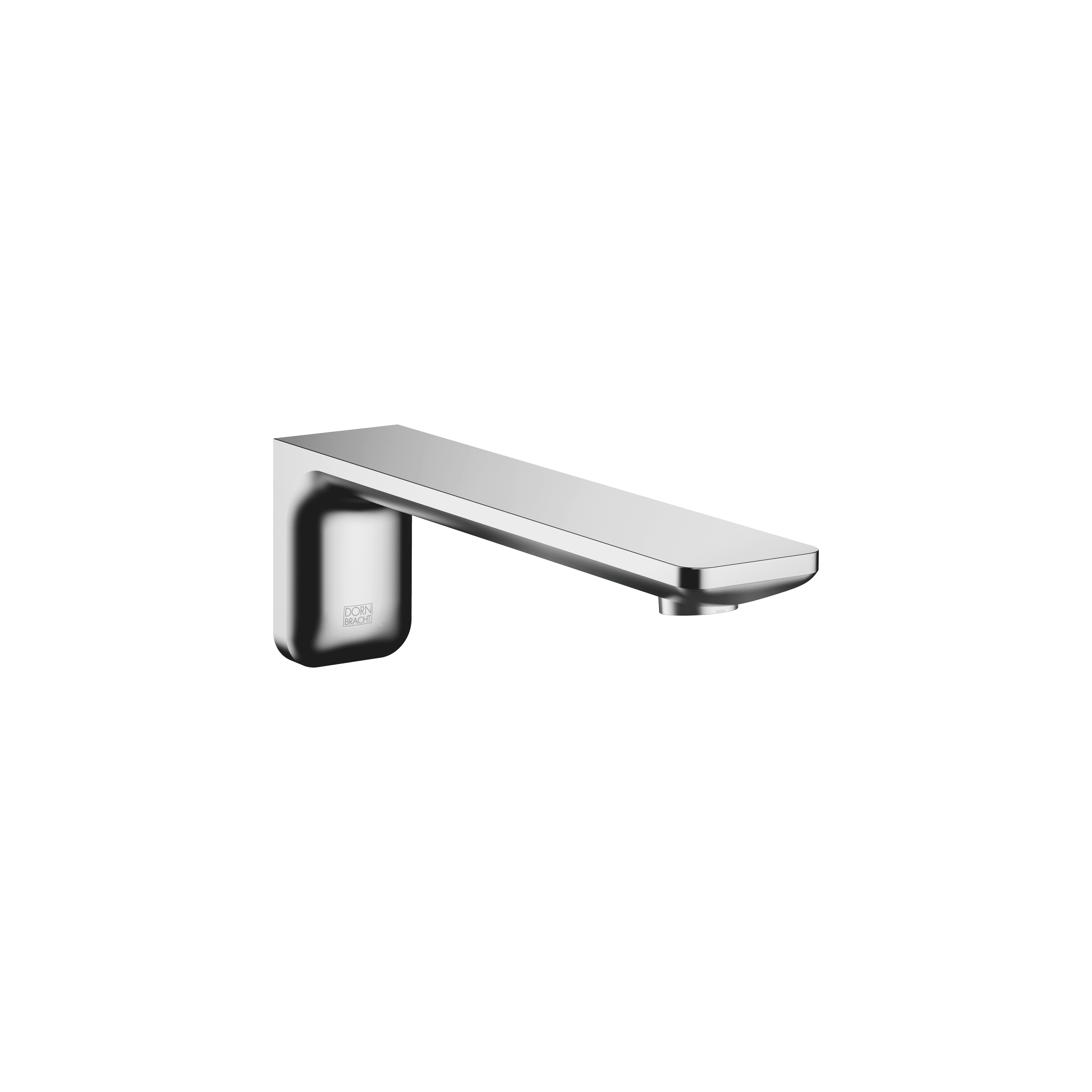 LISSÉ Bath spout for wall mounting in Brushed Chrome