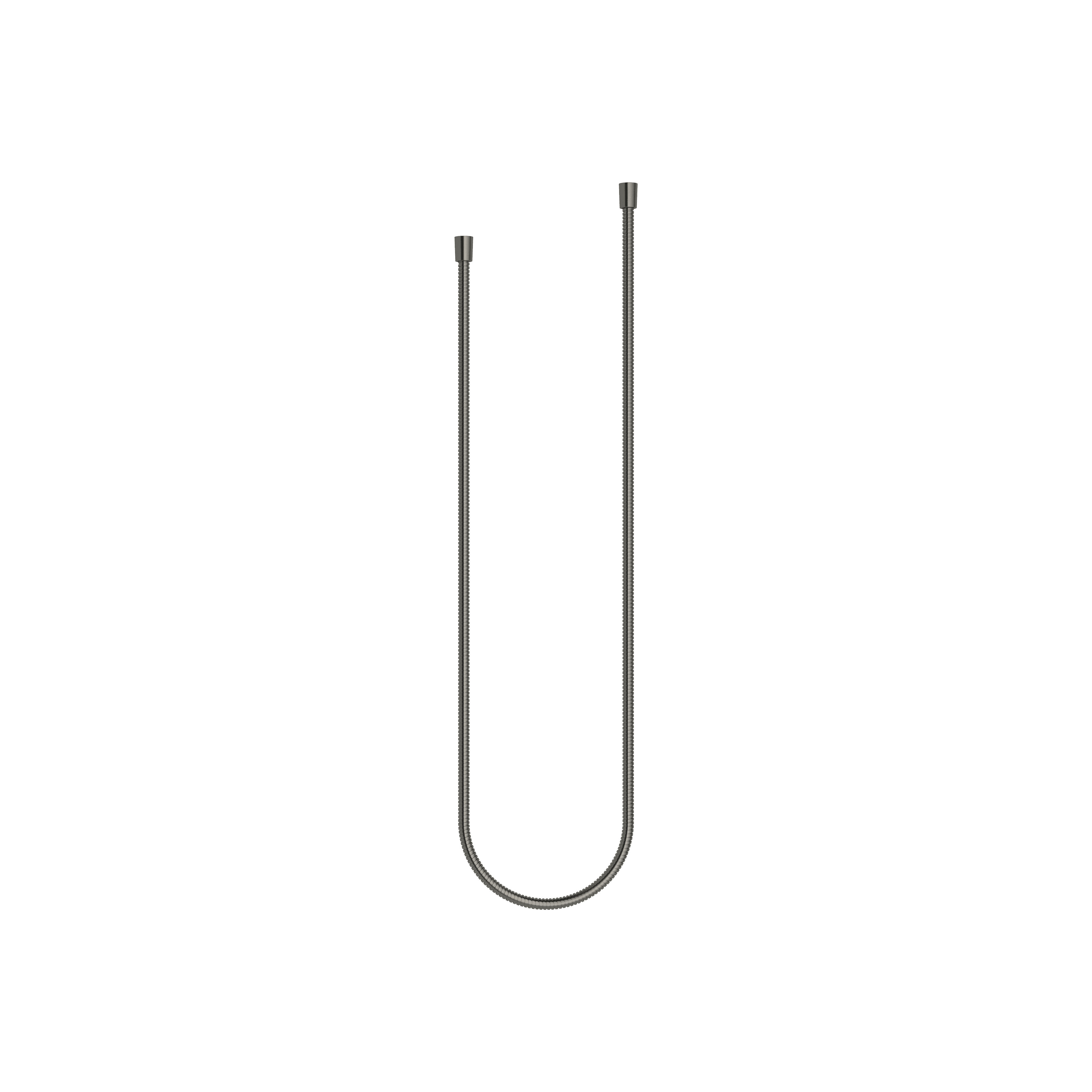 Metal shower hose 1/2" x 1/2" x 1750 mm in Brushed Dark Platinum