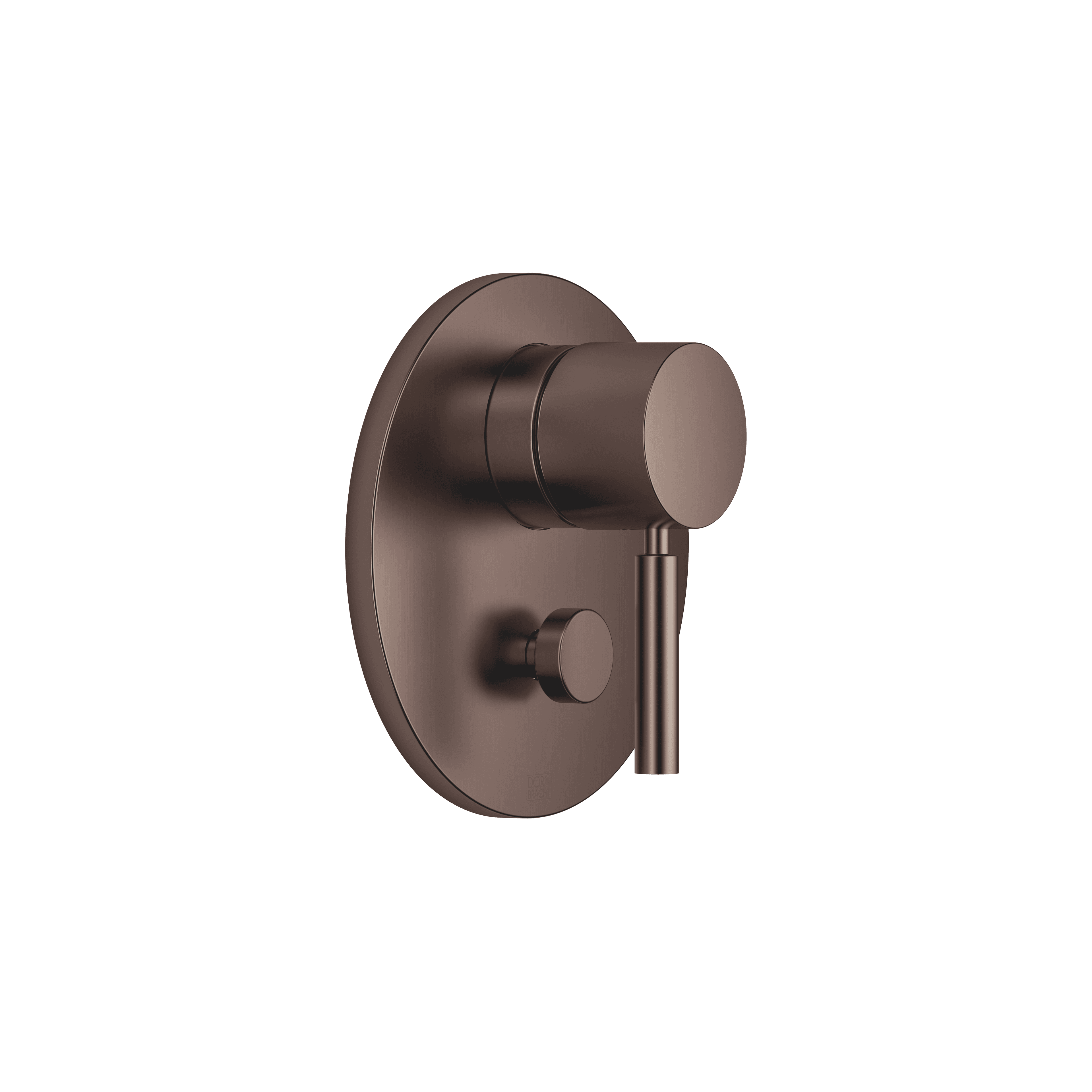 Concealed single-lever mixer with diverter in Brushed Dark Bronze (PVD)