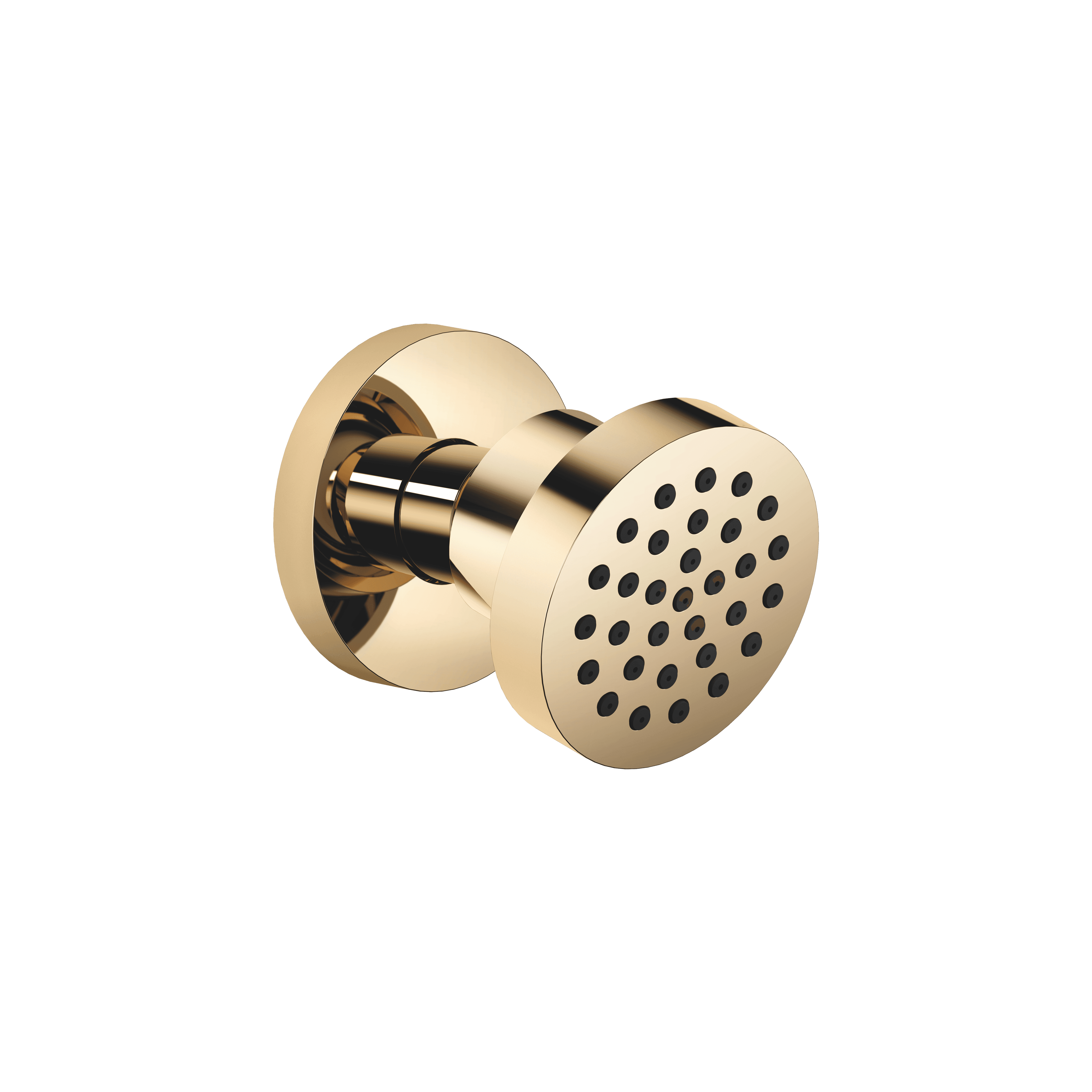 Body spray without volume control FlowReduce in Durabrass (23kt Gold)