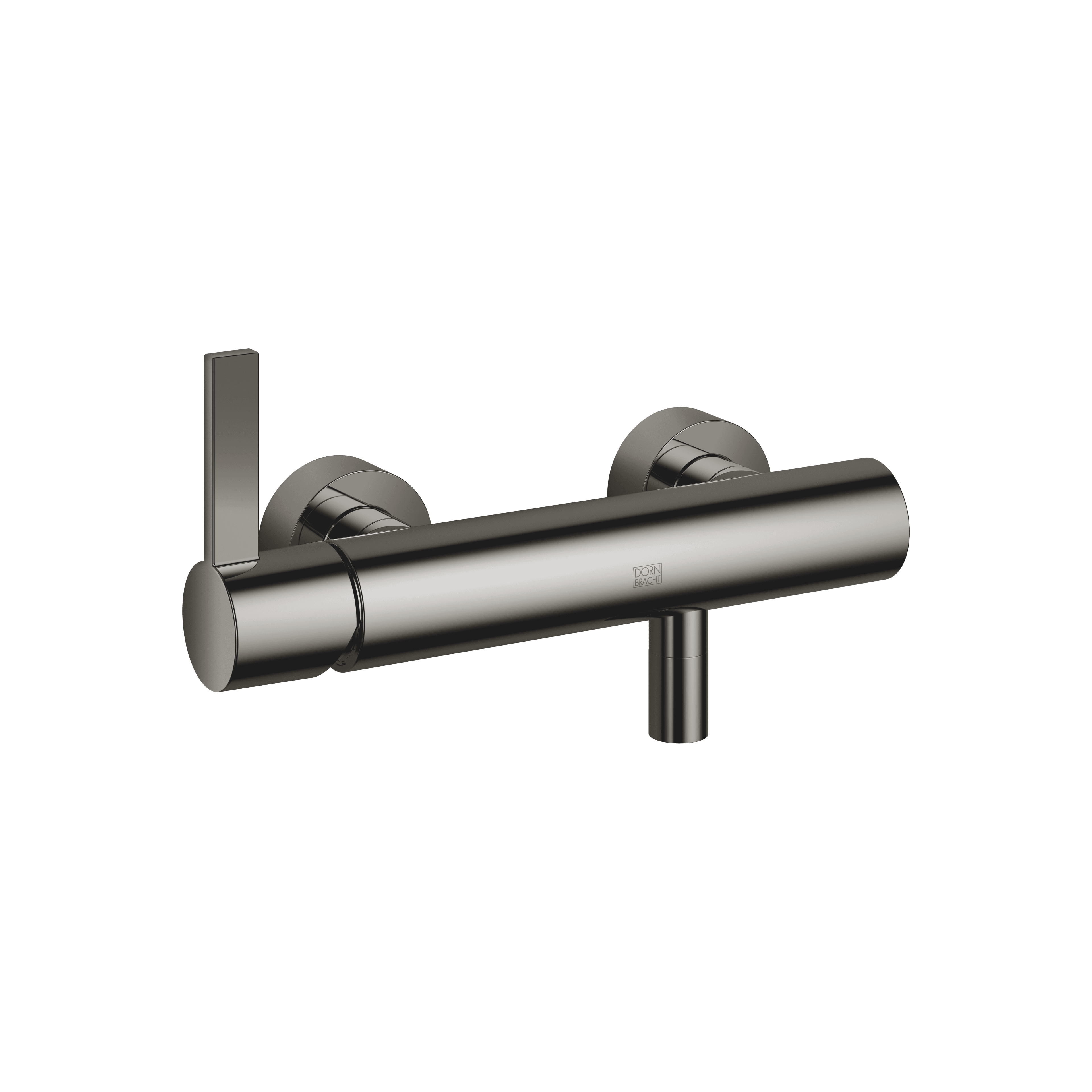 IMO Single-lever shower mixer for wall mounting in Dark Chrome