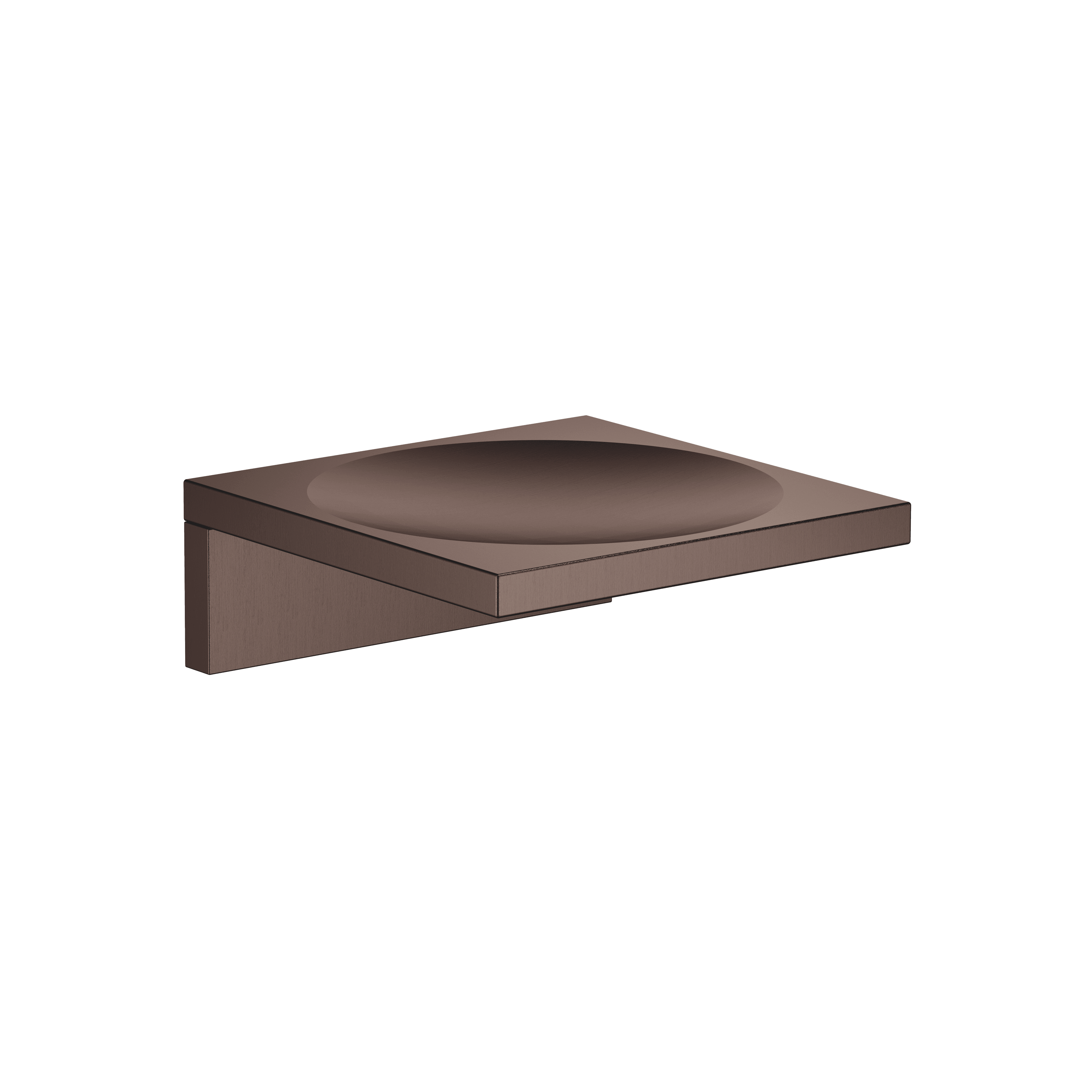 Soap dish wall model in Brushed Dark Bronze (PVD)