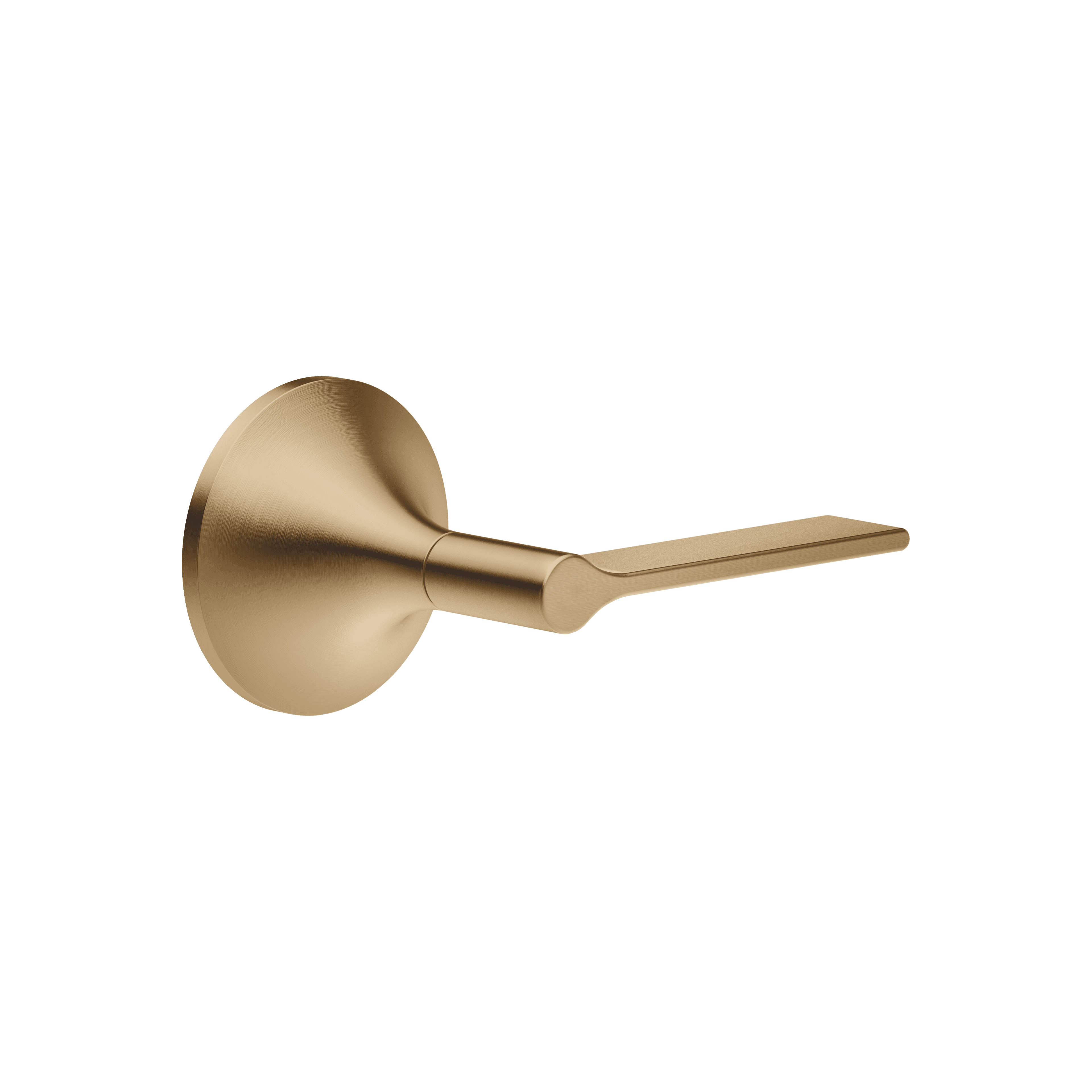 VAIA Wall valve clockwise closing 3/4" in Brushed Dark Brass (PVD)
