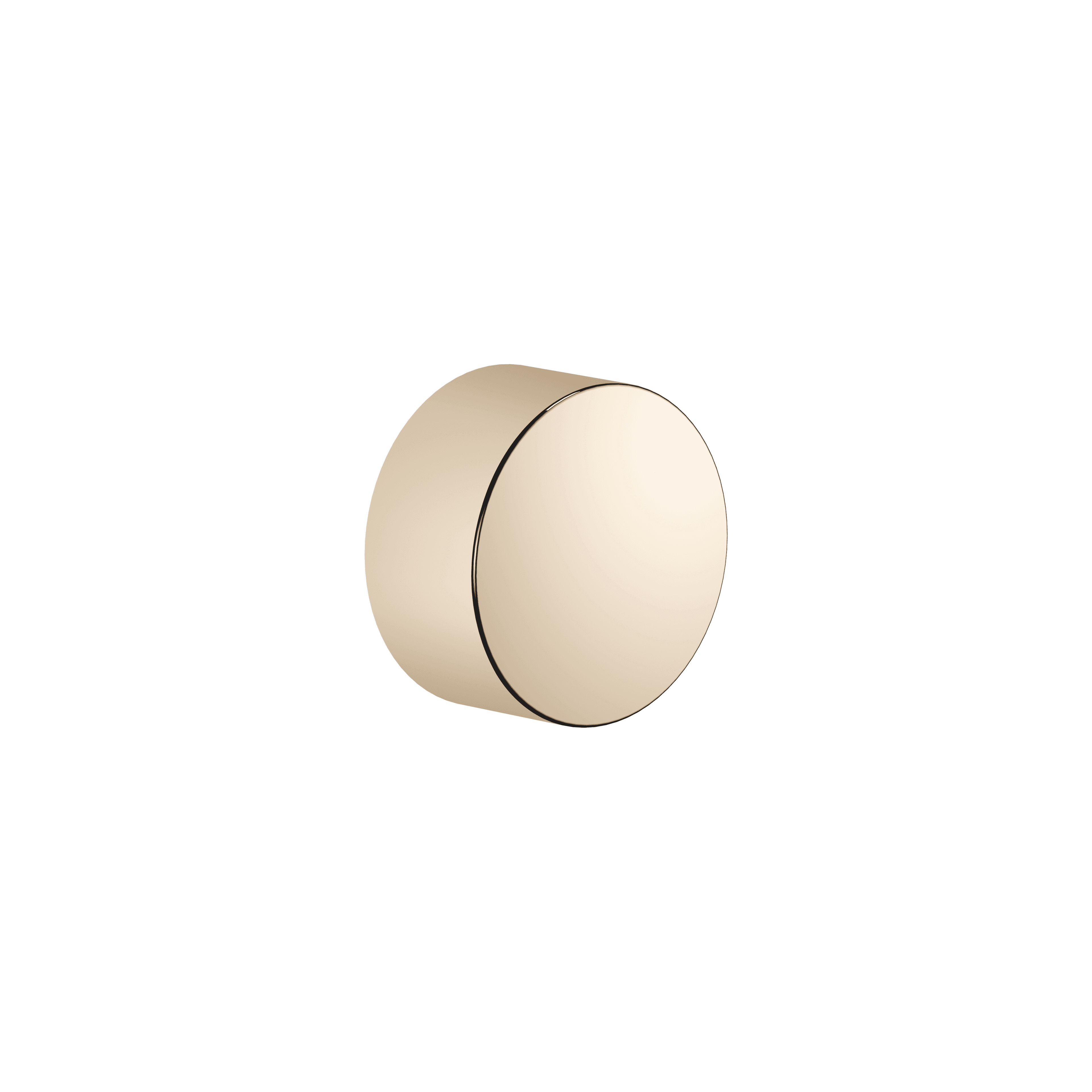 Wall valve clockwise closing 1/2" in Champagne (22kt Gold)