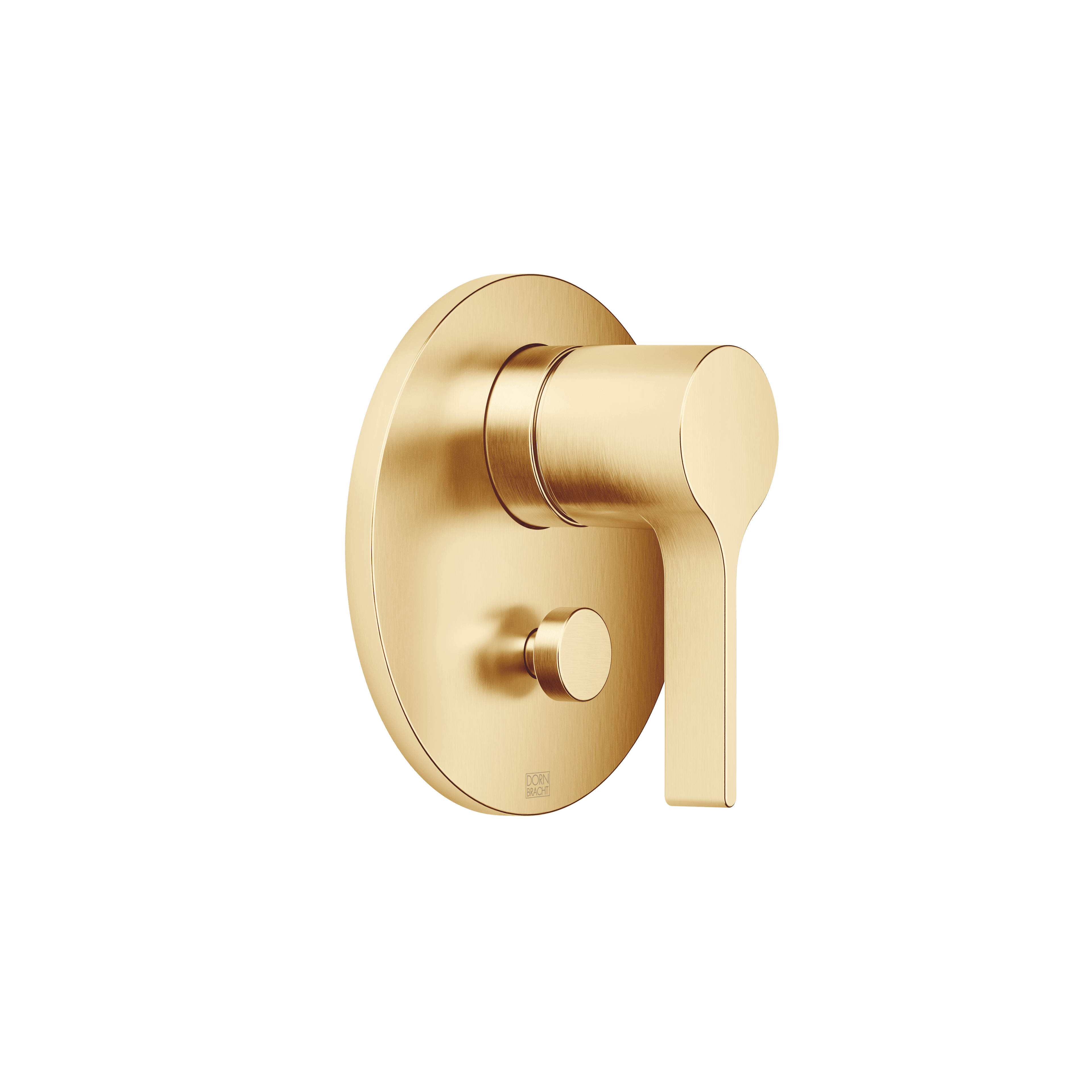 VAIA Concealed single-lever mixer with diverter in Brushed Durabrass (23kt Gold)