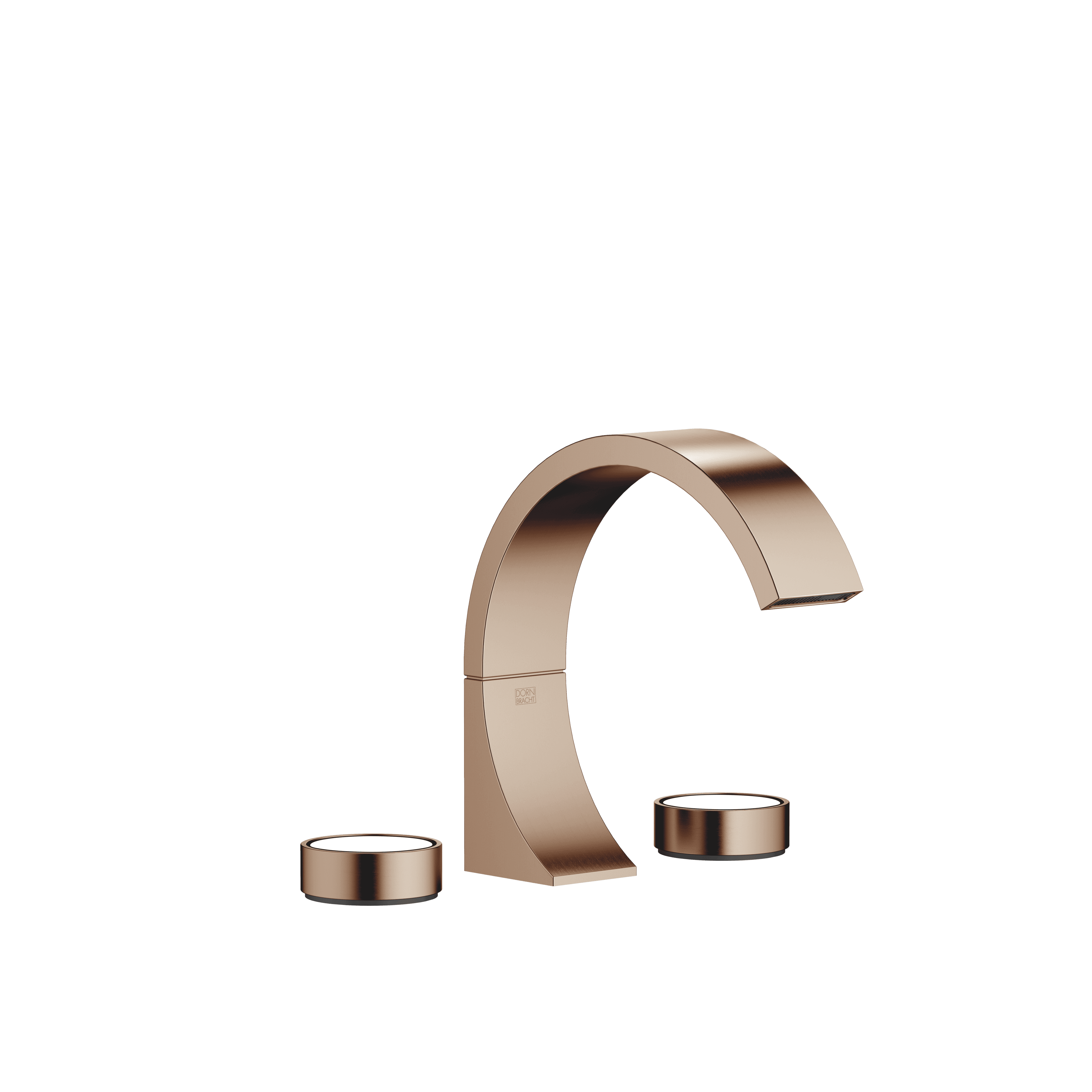CYO Three-hole basin mixer with pop-up waste in Brushed Bronze (PVD)