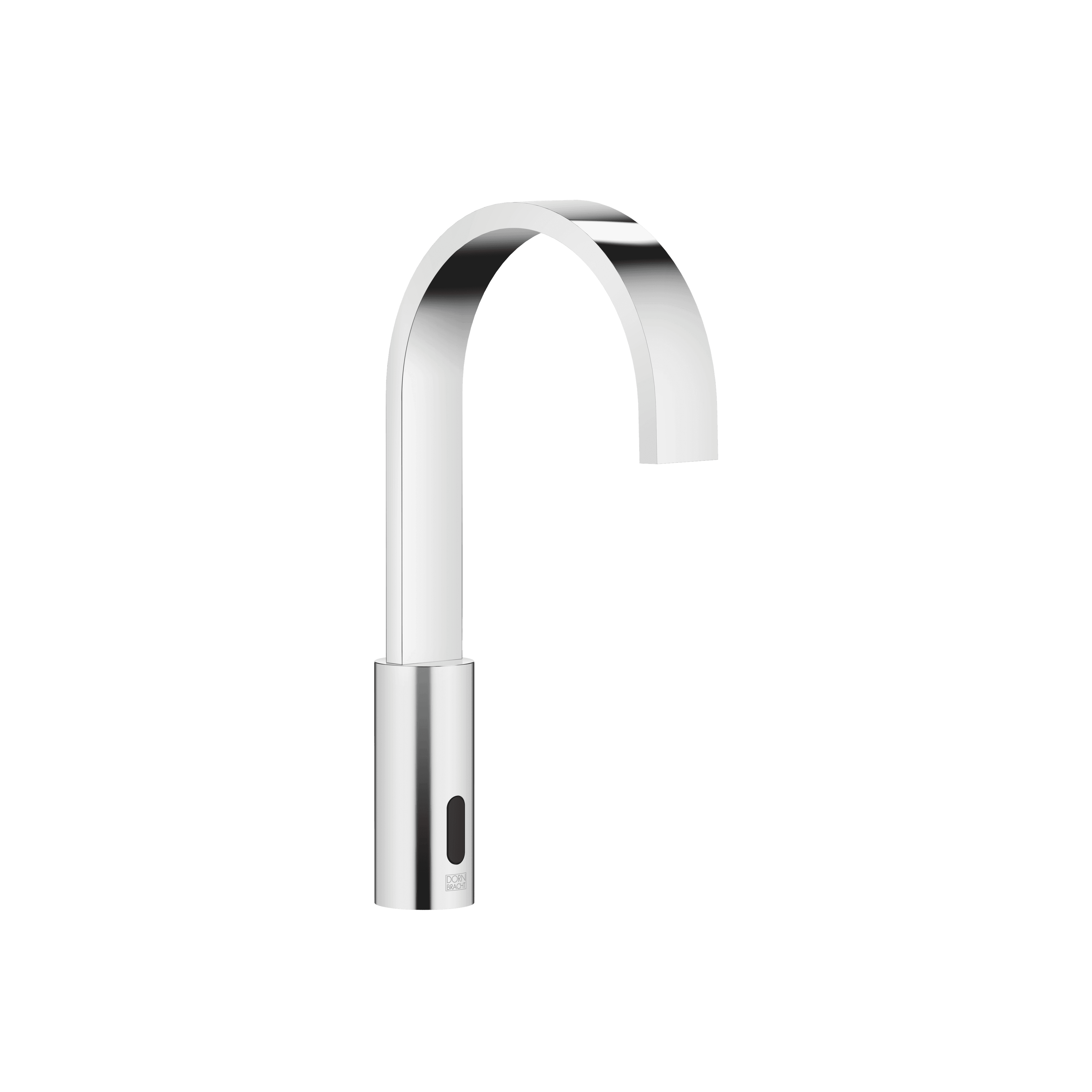 MEM Touchfree Washstand fitting with electronic opening and closing function without pop-up waste in Chrome
