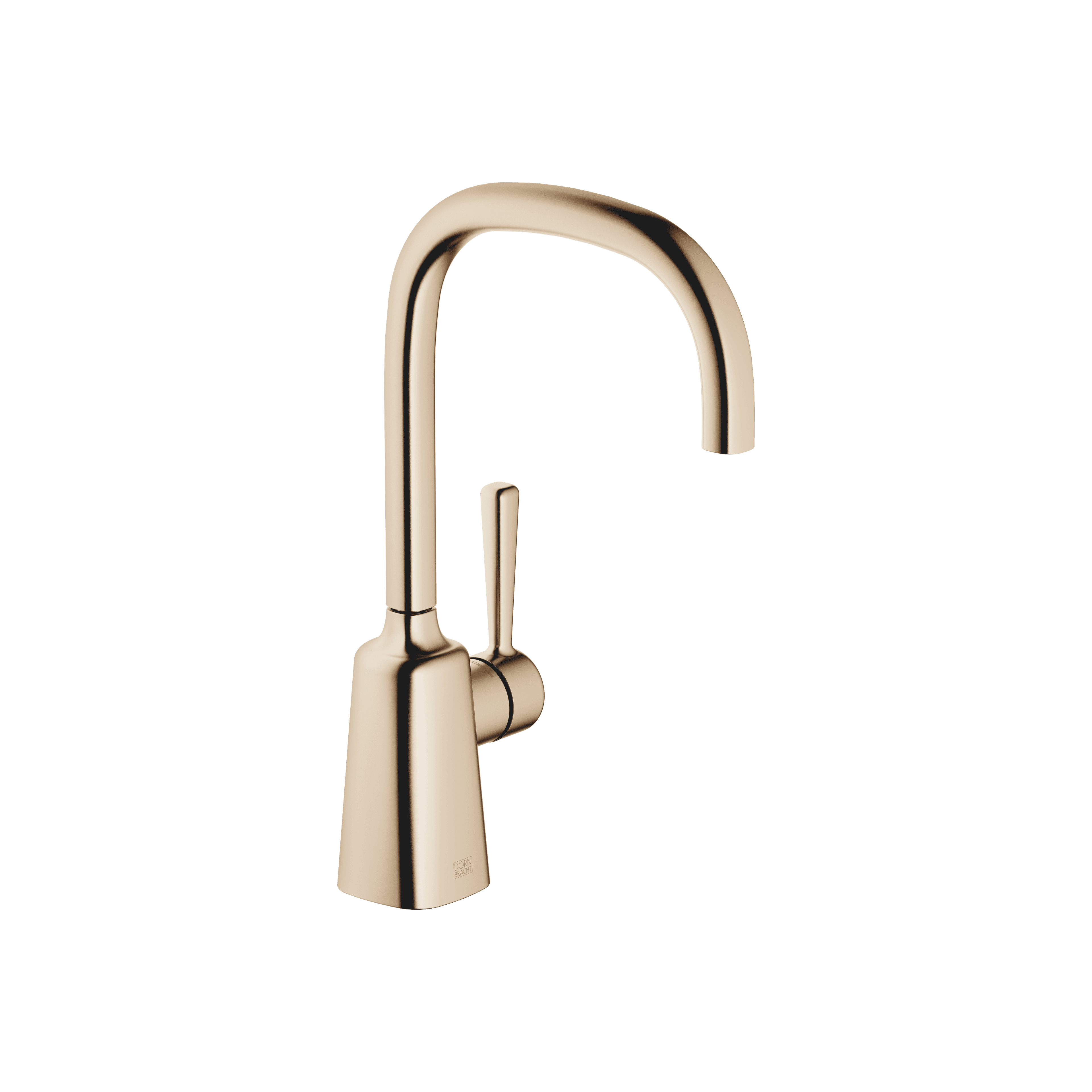 COYA Single-lever basin mixer without pop-up waste in Brushed Champagne (22kt Gold)