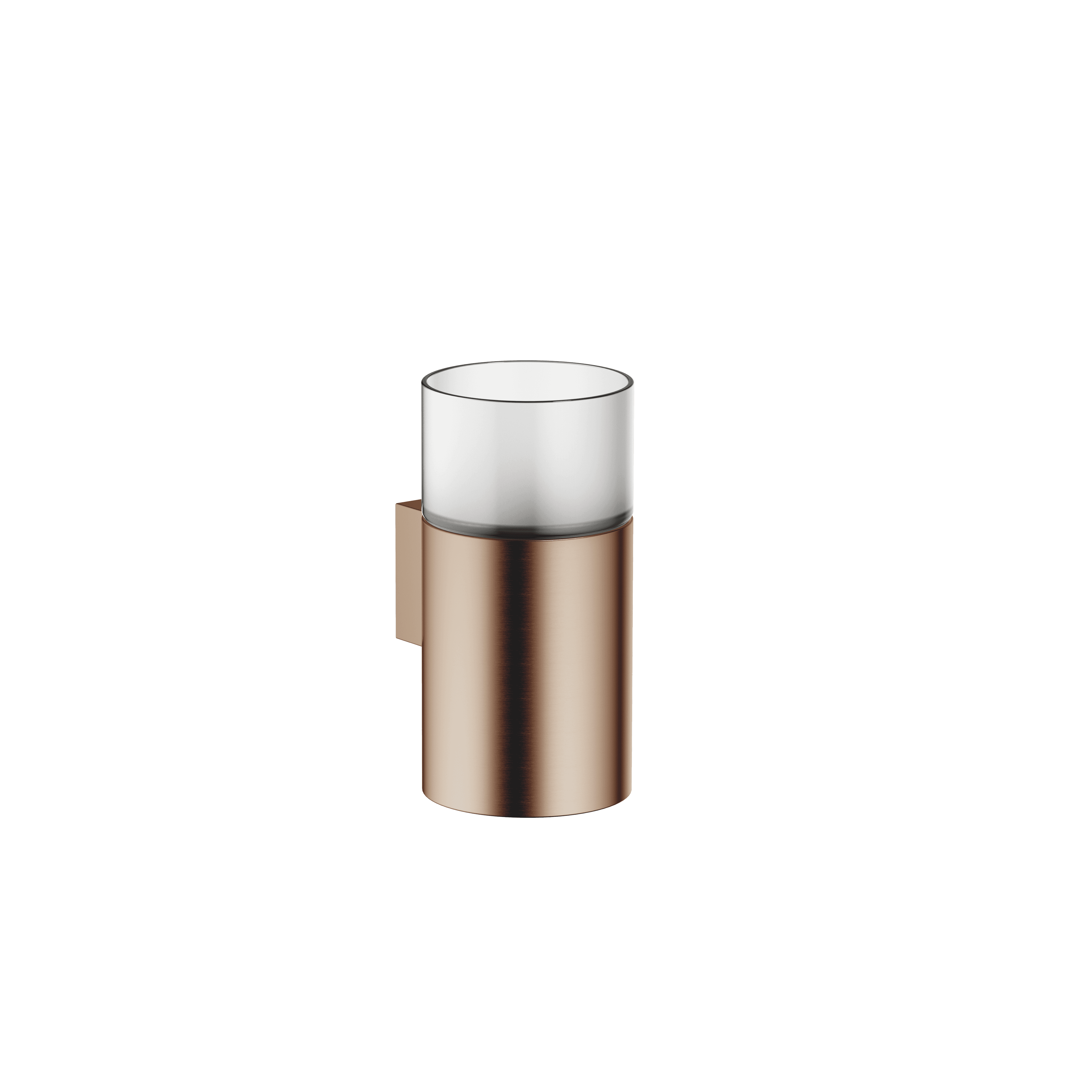Tumbler holder wall model in Brushed Bronze (PVD)