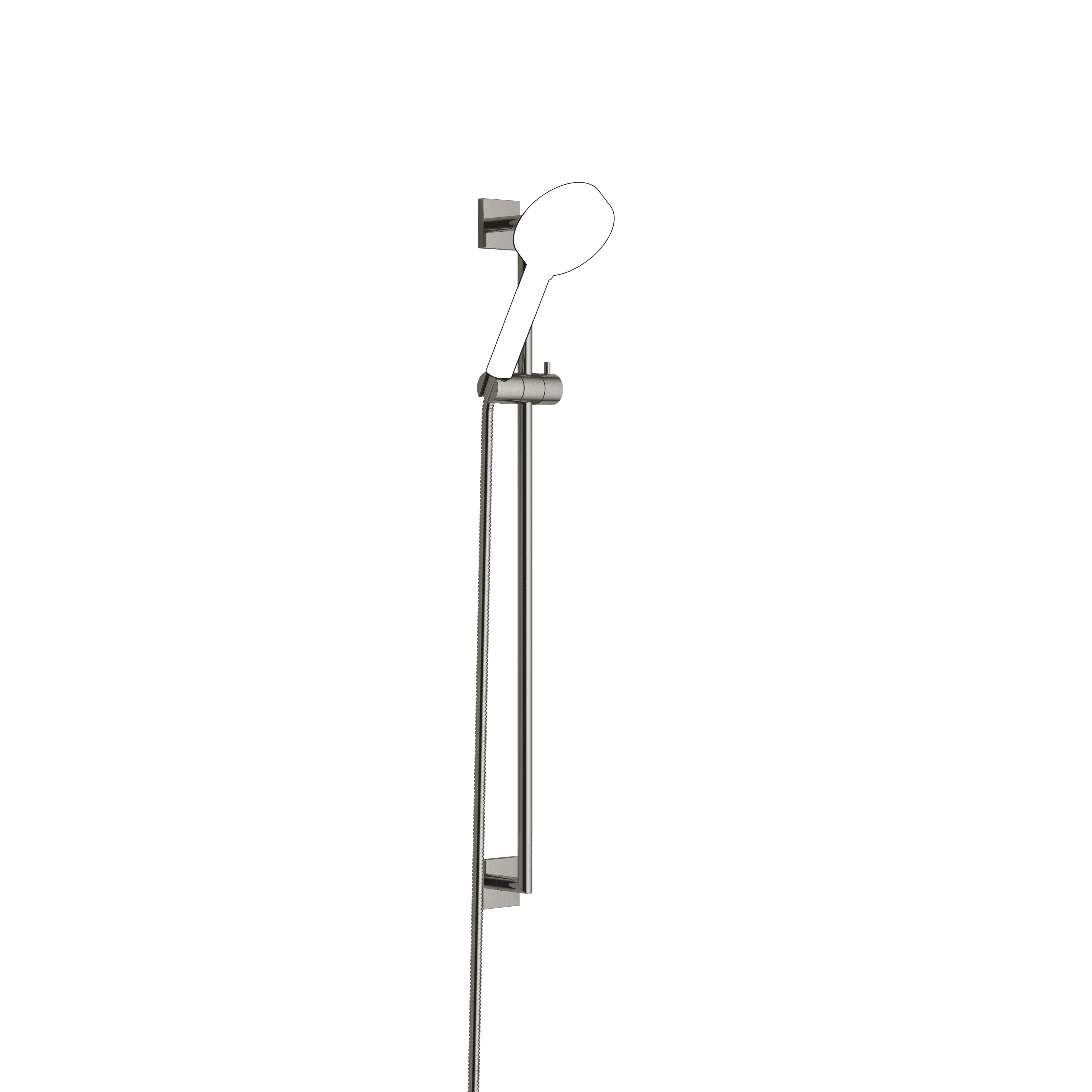 Shower set in Dark Chrome