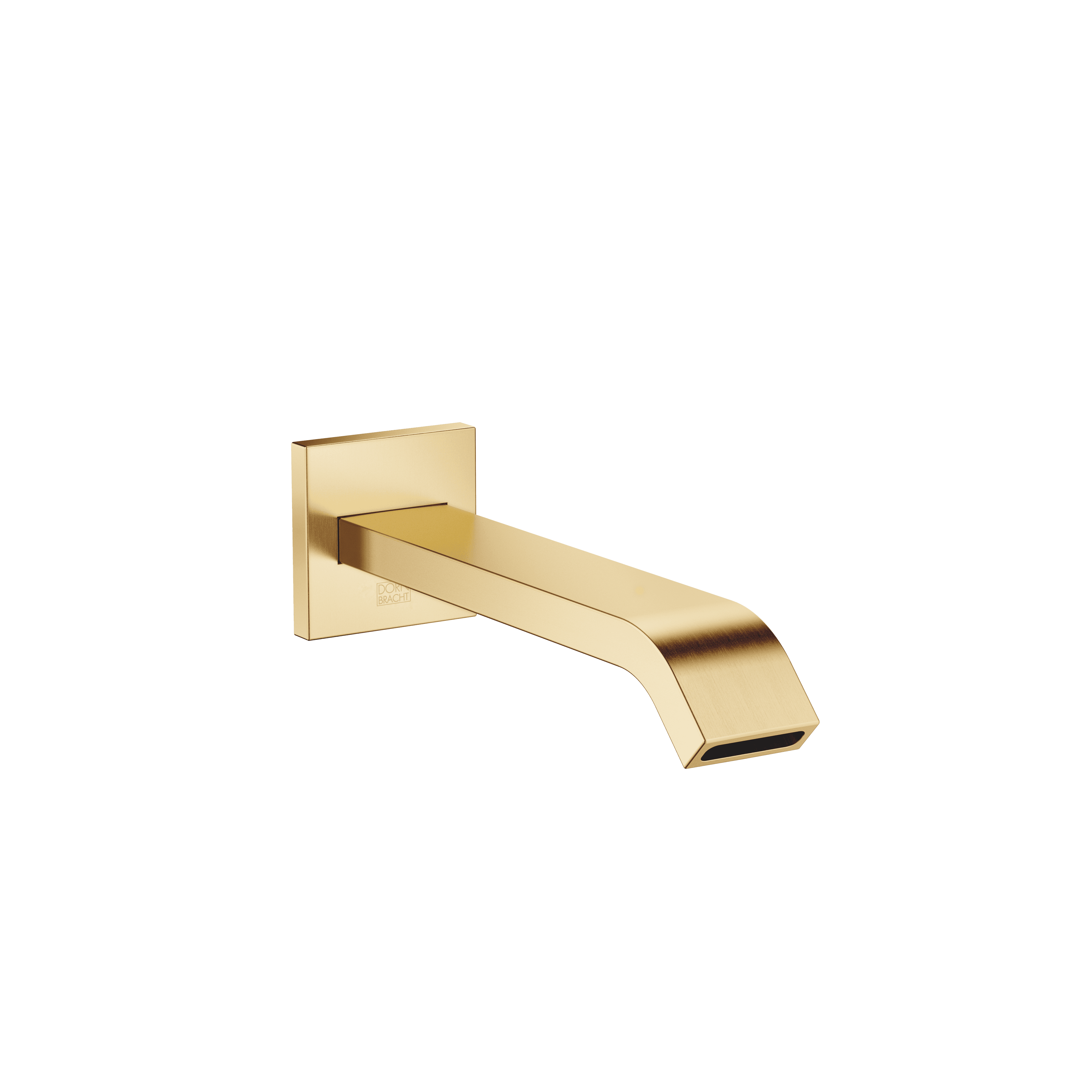 IMO Bath spout for wall mounting in Brushed Gold (PVD)