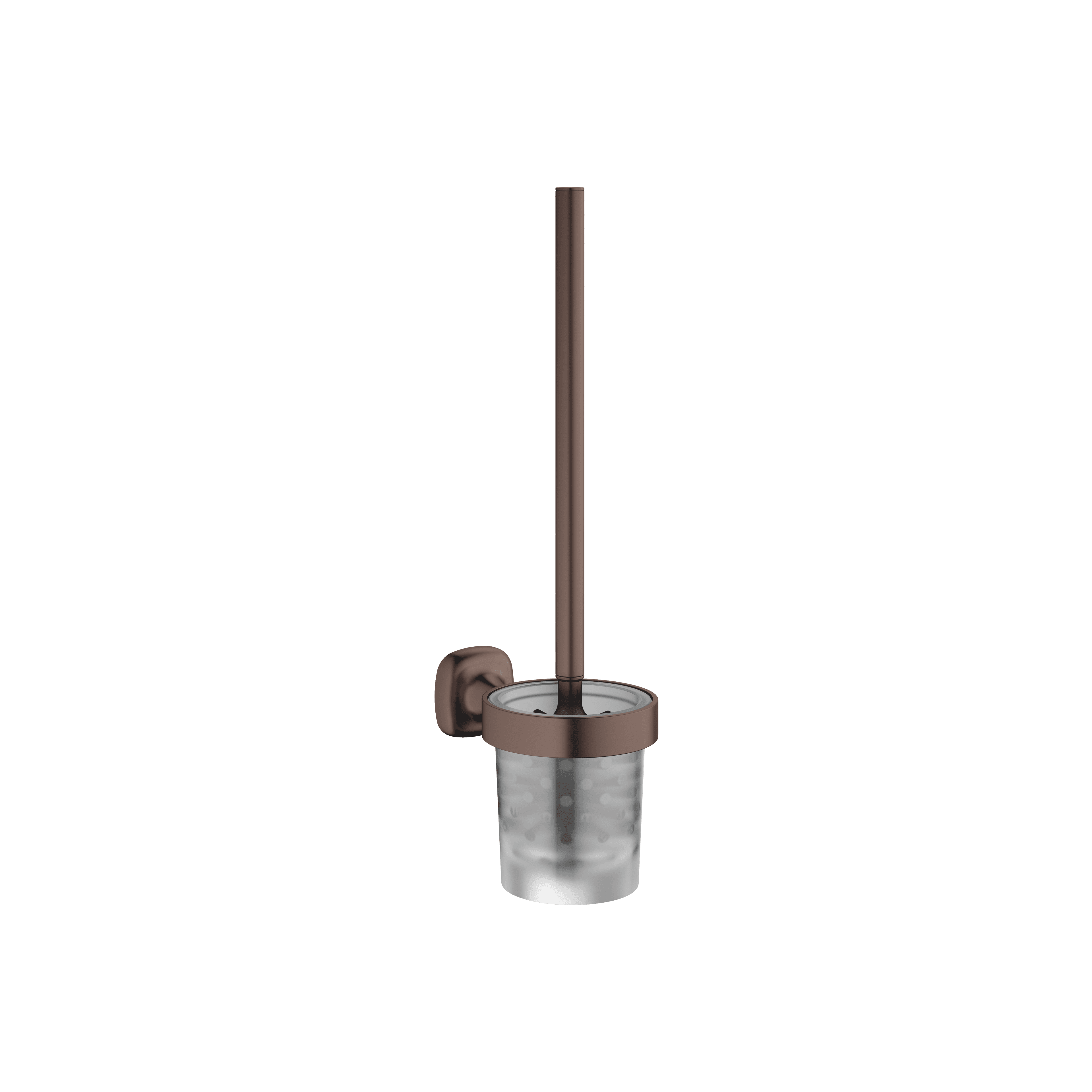 COYA Toilet brush set wall model in Brushed Dark Bronze (PVD)