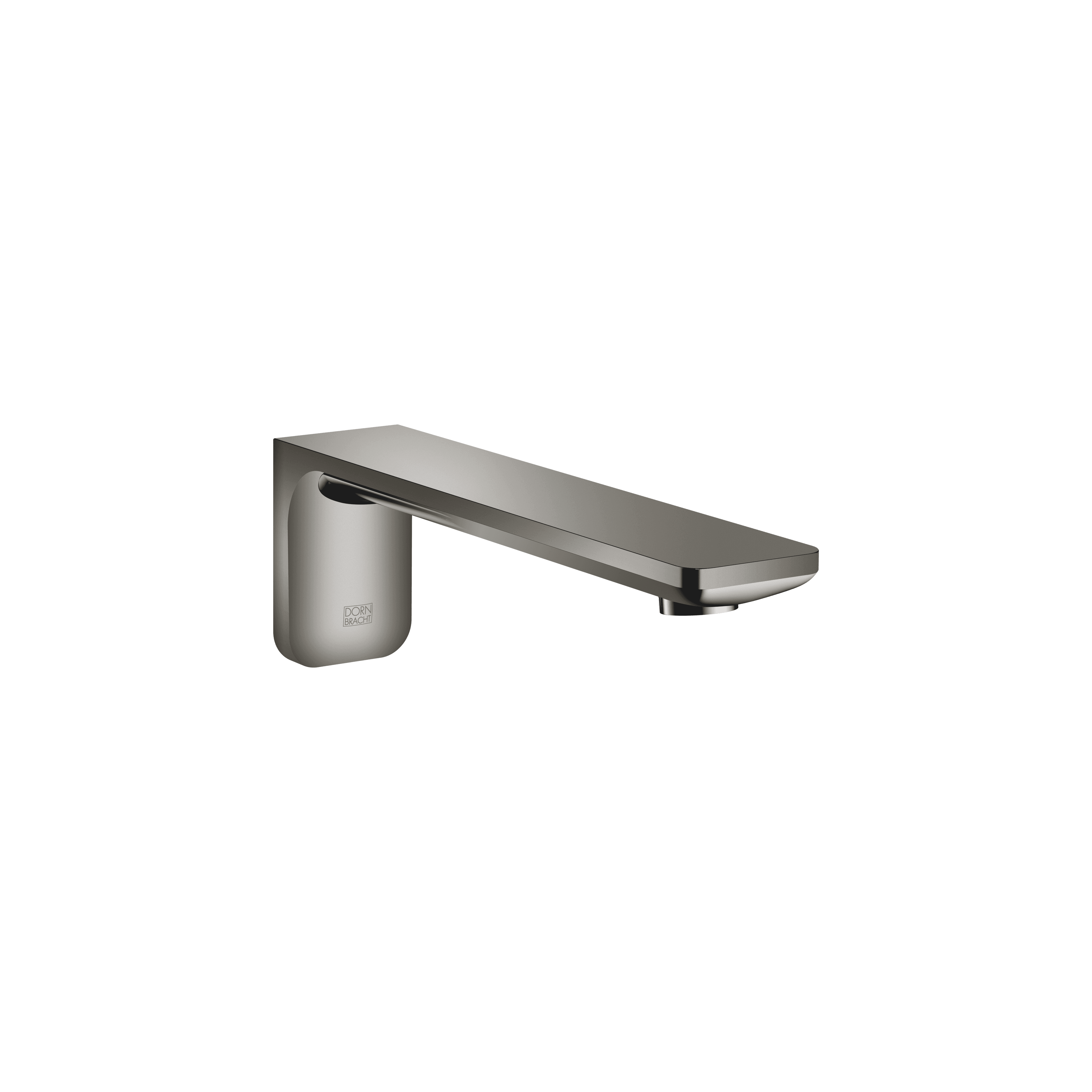 LISSÉ Bath spout for wall mounting in Dark Chrome