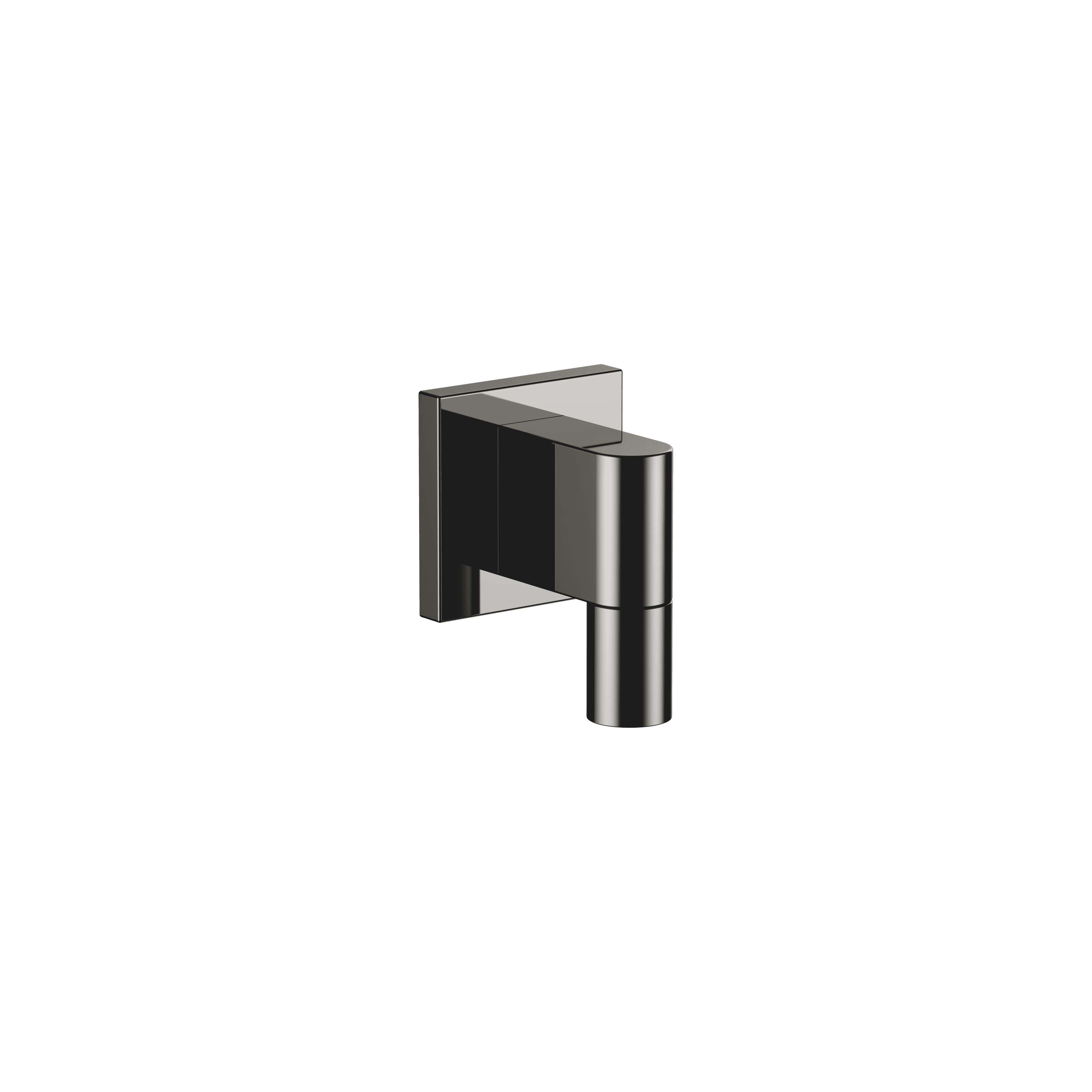 Wall elbow in Dark Chrome