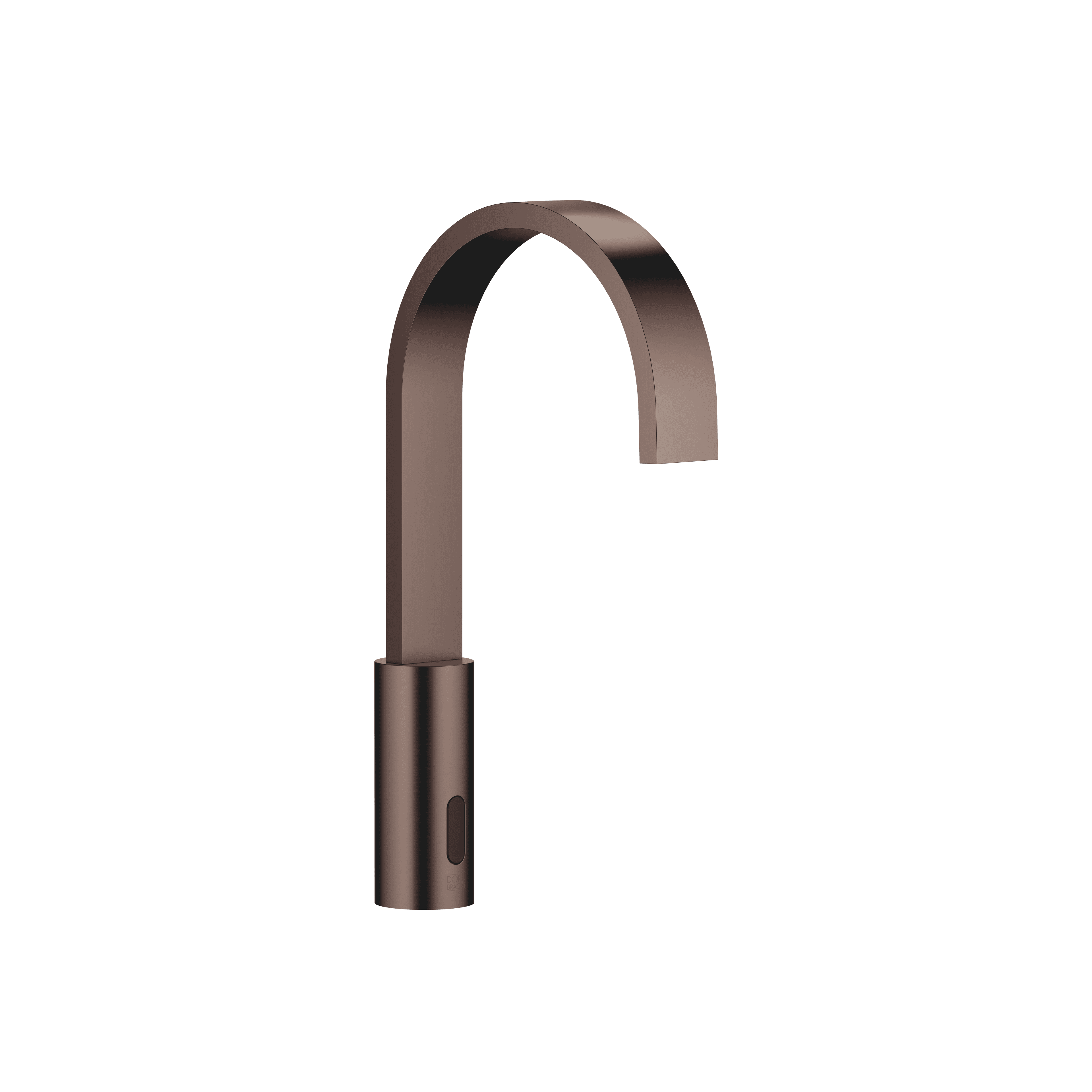 MEM Touchfree Washstand fitting with electronic opening and closing function without pop-up waste in Brushed Dark Bronze (PVD)