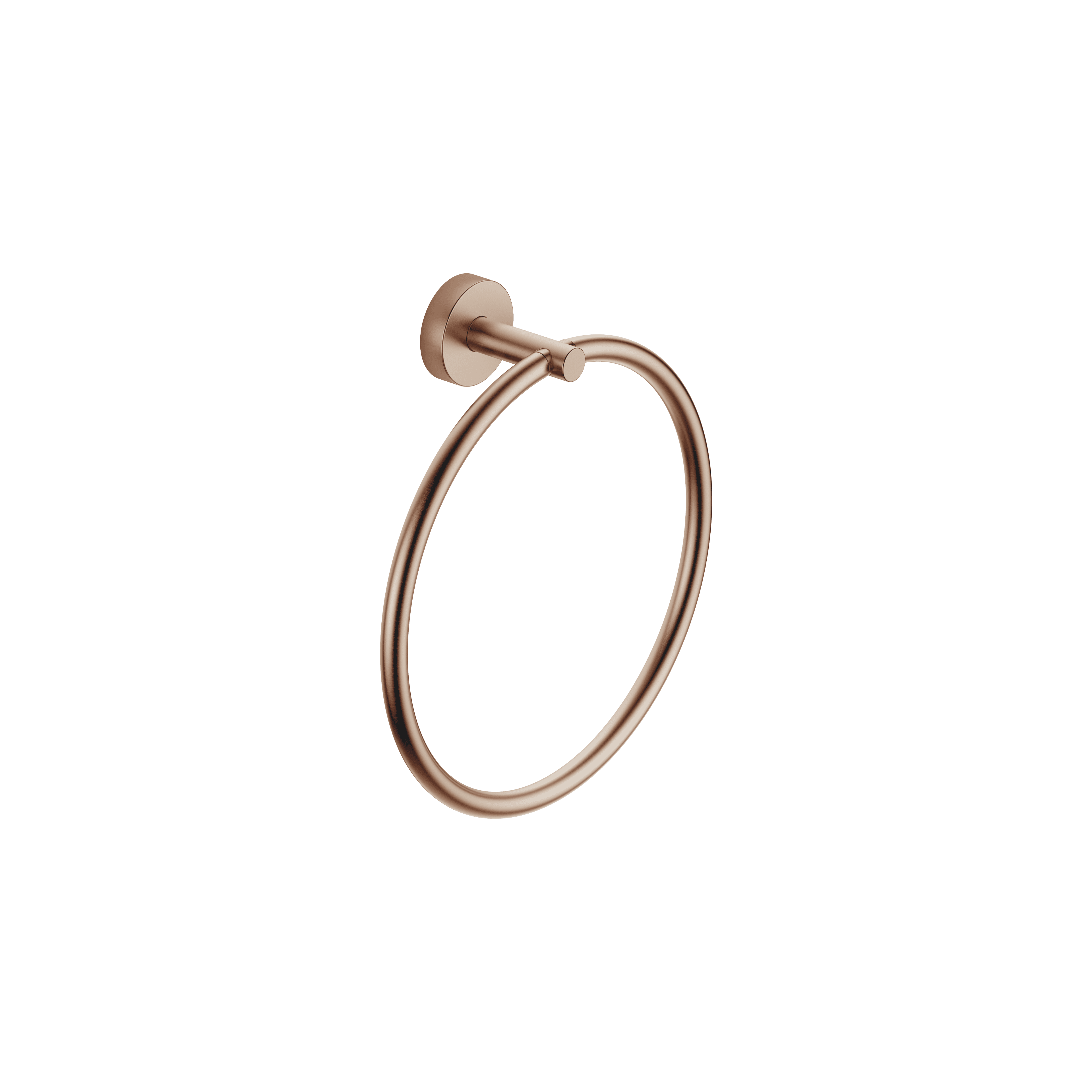 Towel ring round in Brushed Bronze (PVD)