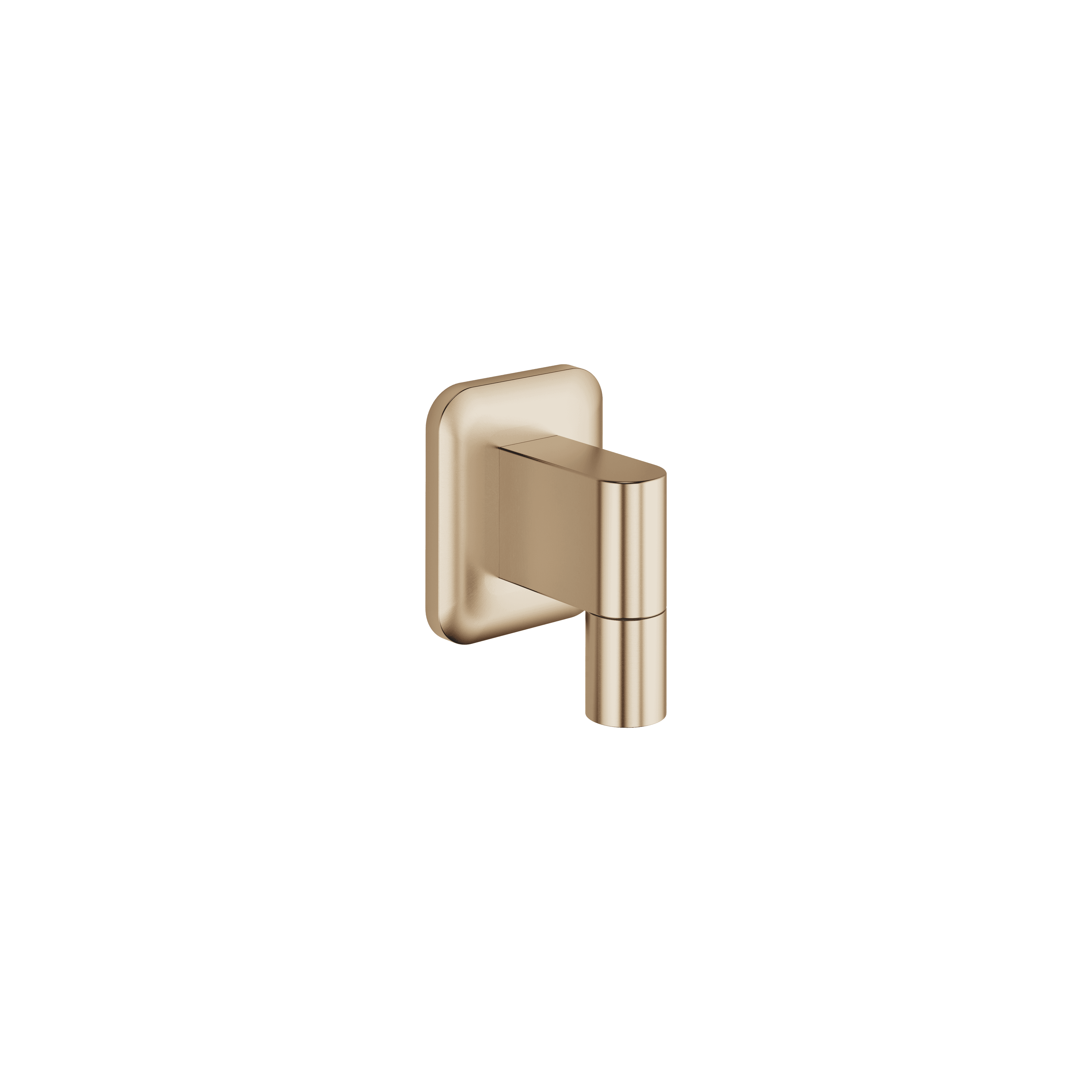 LISSÉ Wall elbow in Brushed Light Gold (PVD)