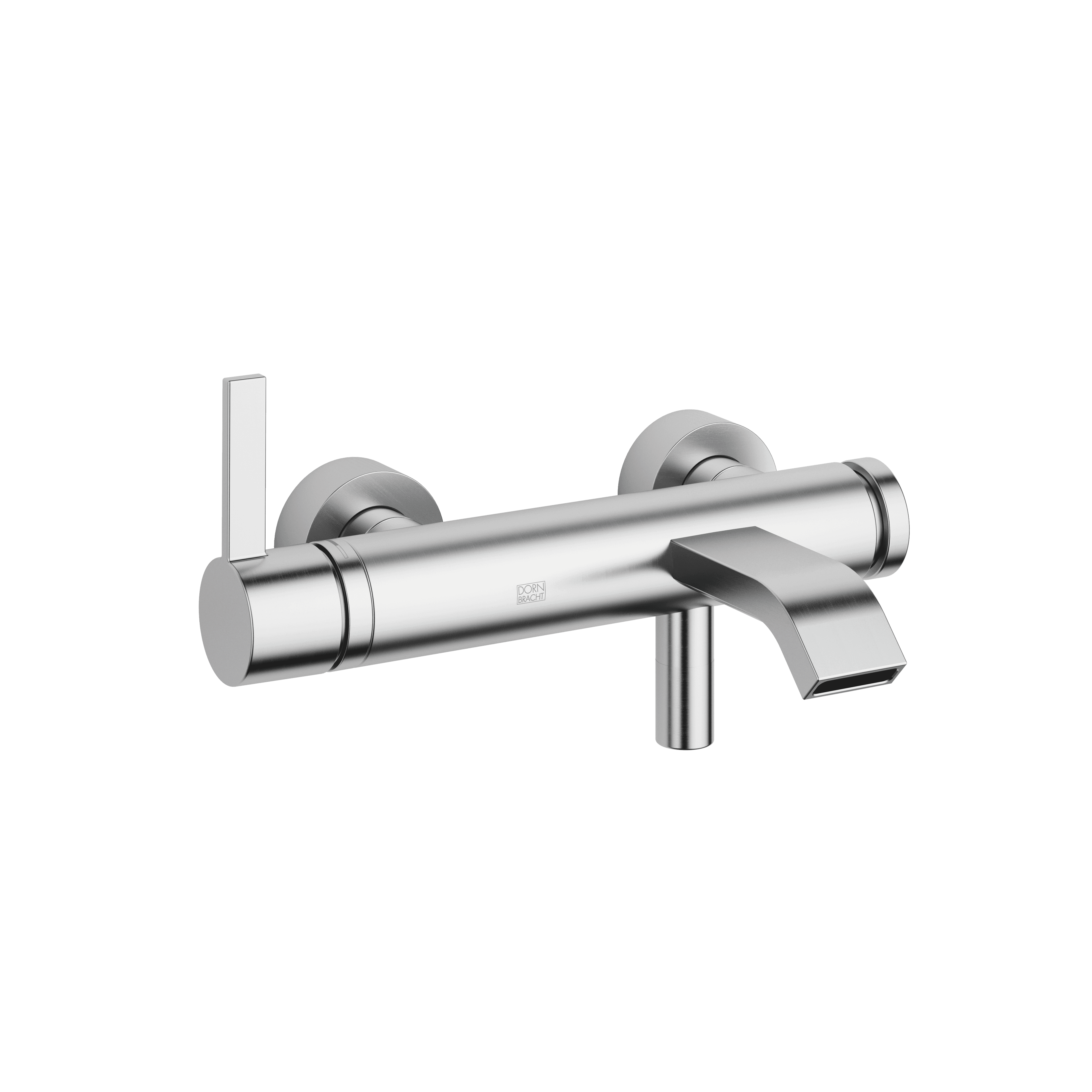 IMO Single-lever bath mixer for wall mounting without shower set in Brushed Chrome