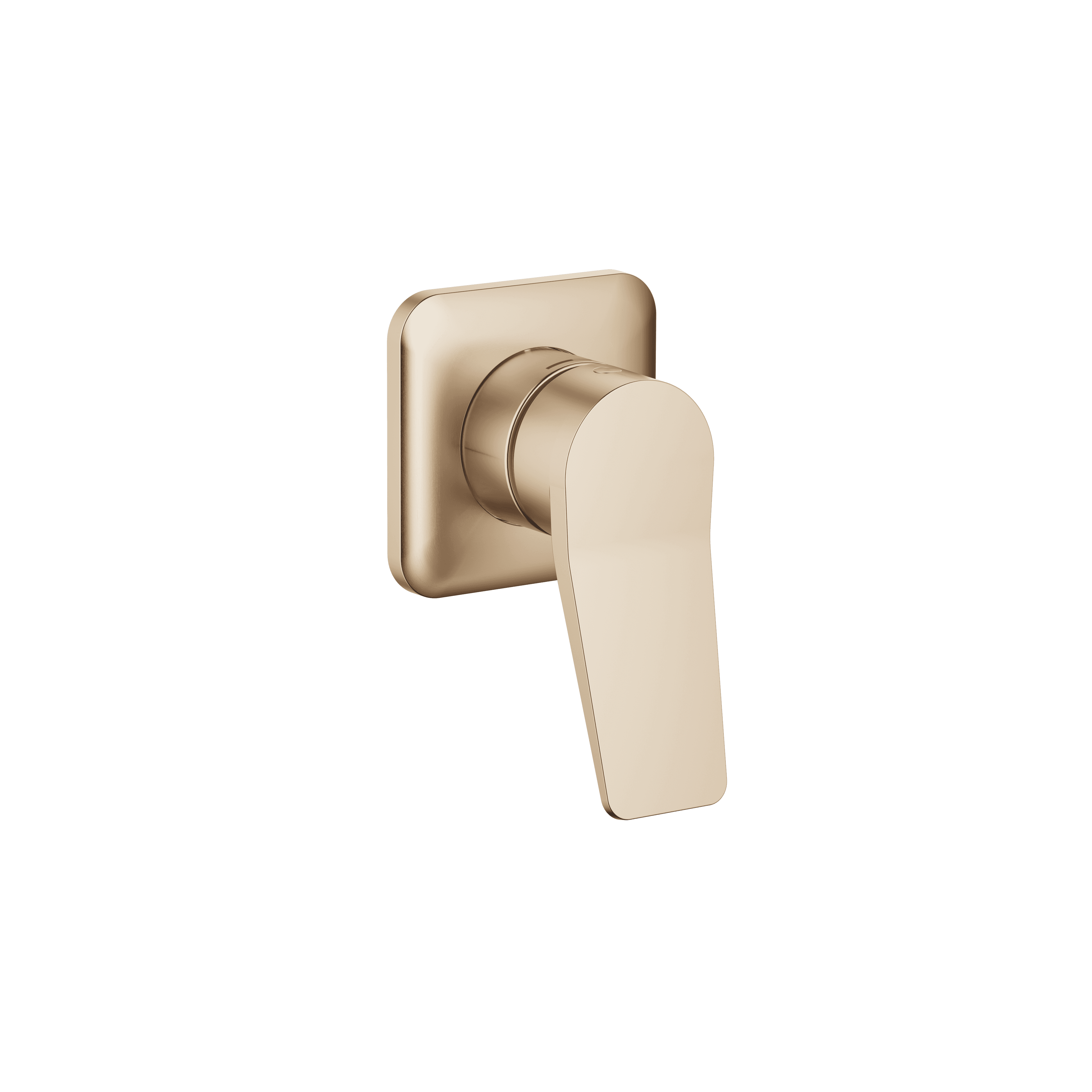 LISSÉ Concealed single-lever mixer with cover plate in Brushed Light Gold (PVD)