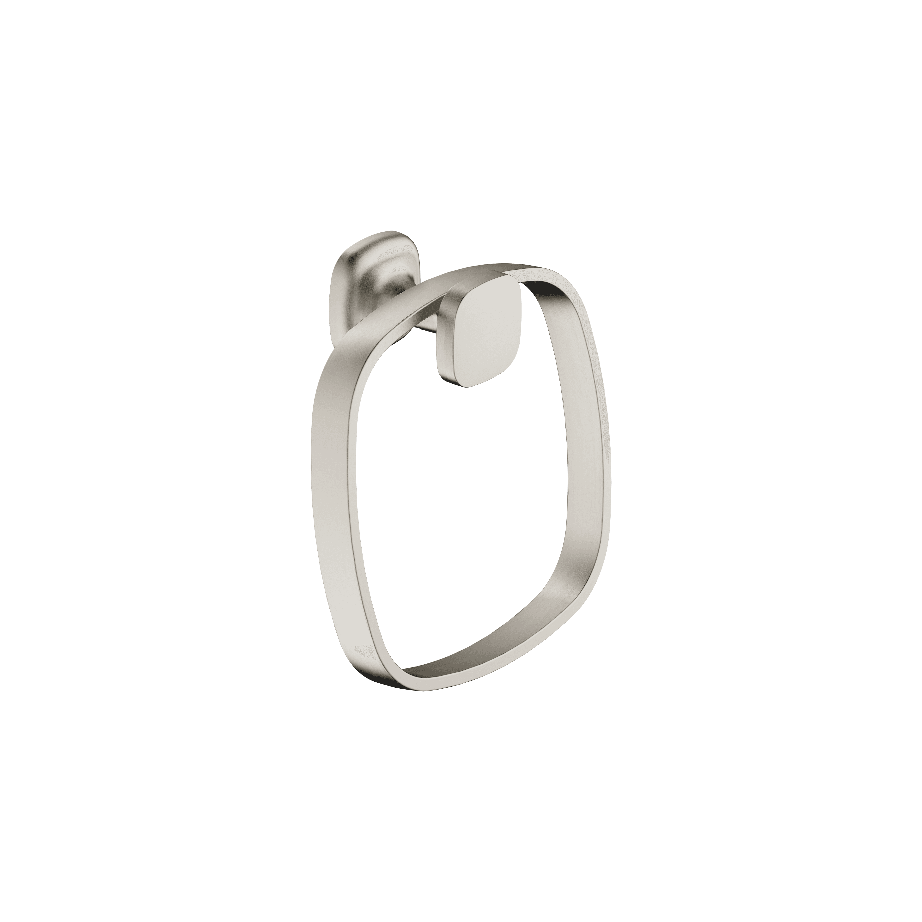 COYA Towel ring in Brushed Platinum