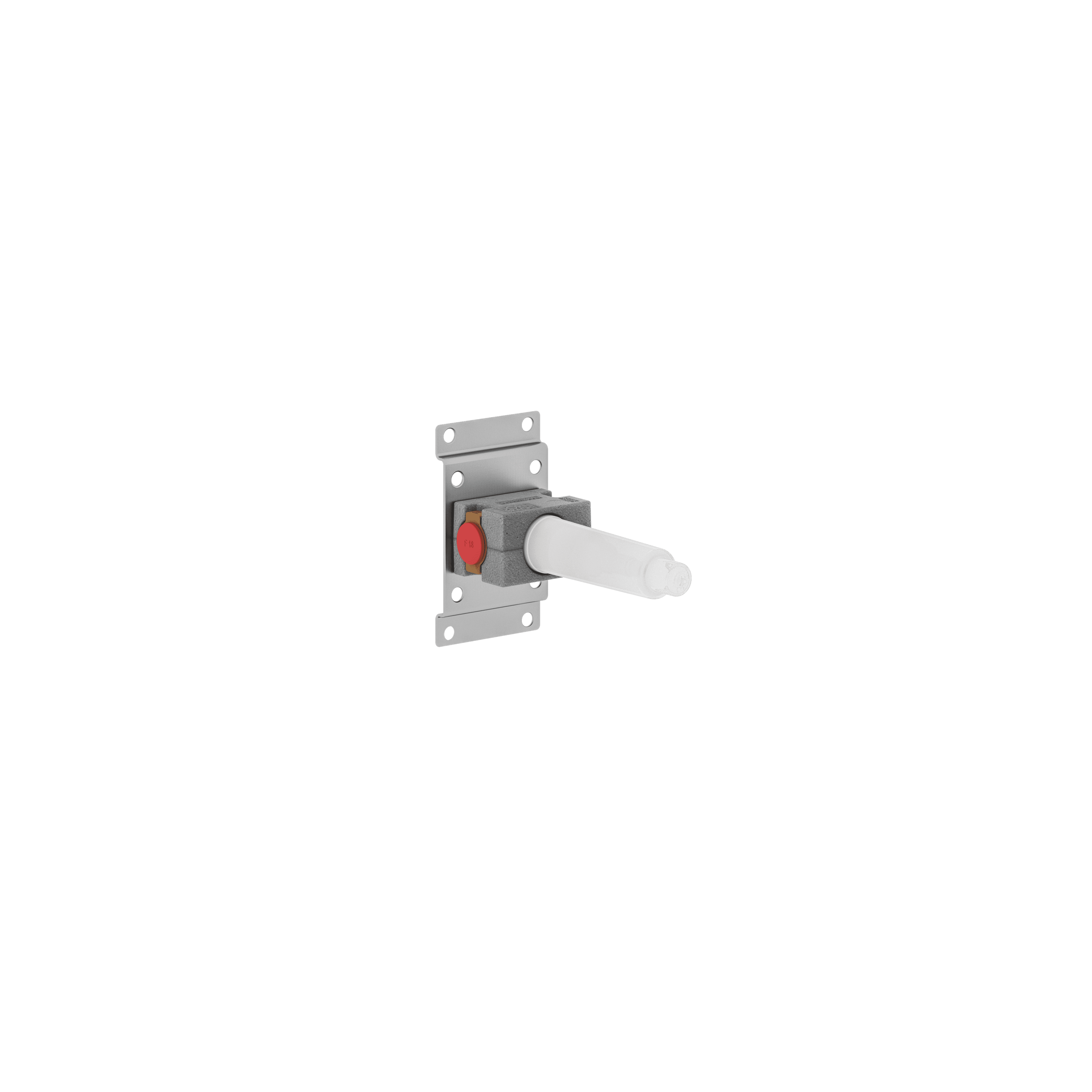 Concealed wall mounting - in Standard finish